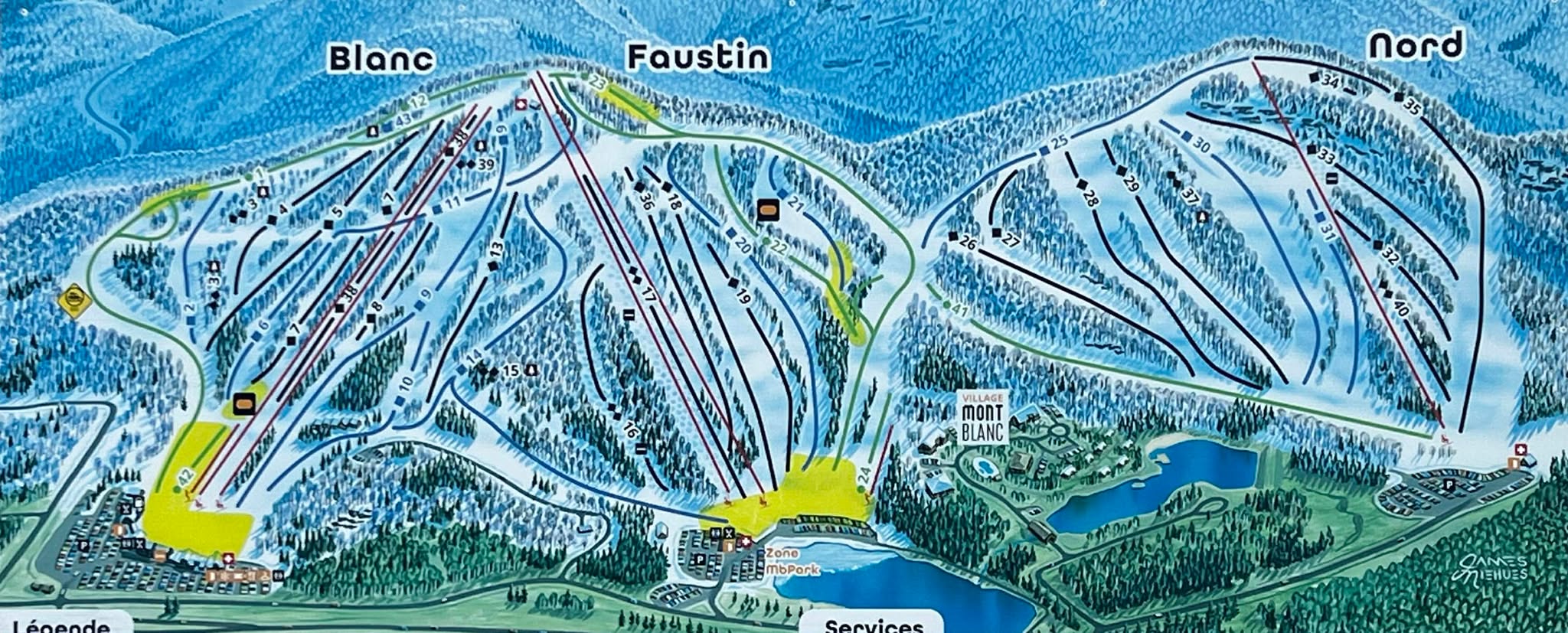 Mont Blanc - Du pur plaisir sur la neige, dans un décor magnifique.