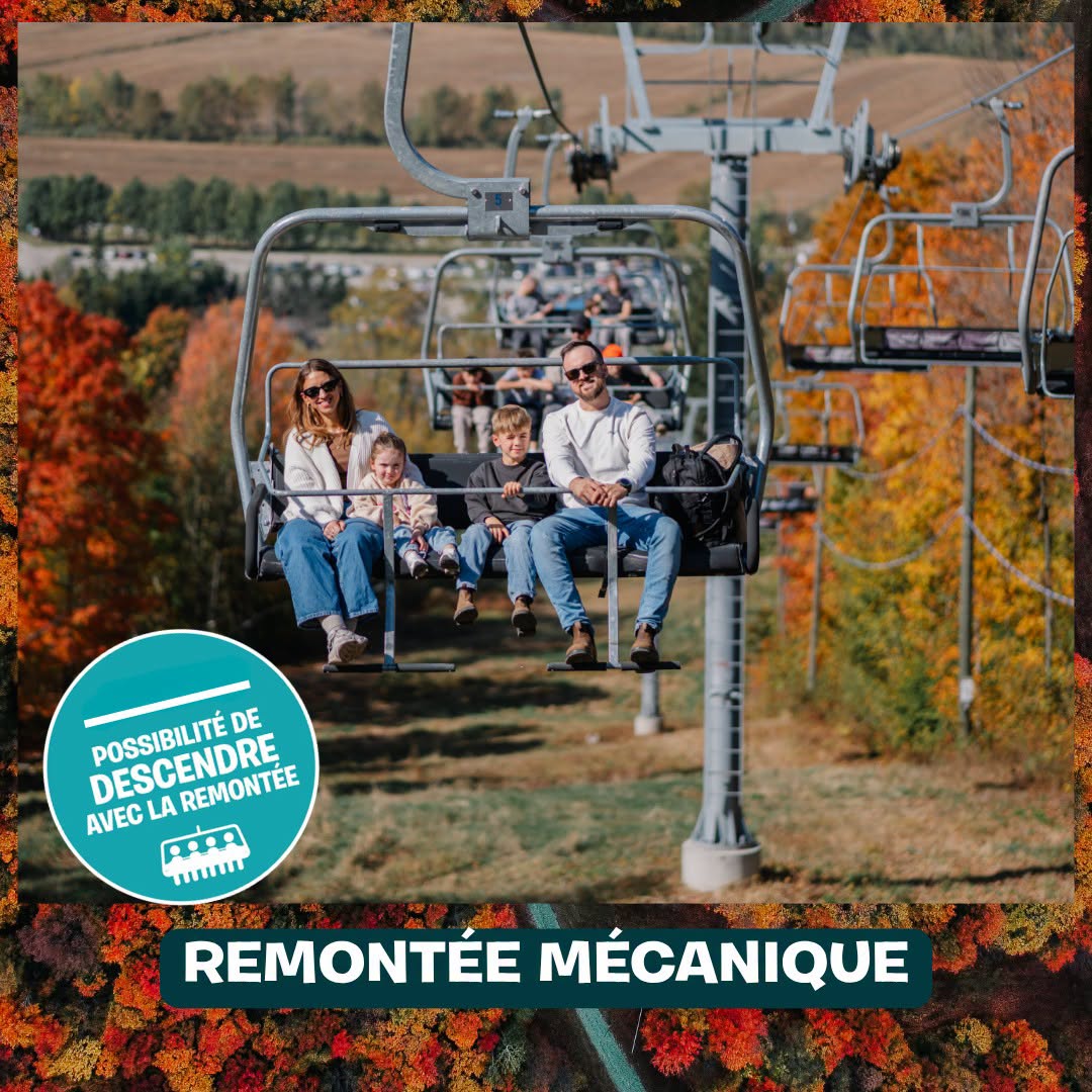 Mont Gleason - Tout est en place pour profiter pleinement de l'automne Mont Gleason - Tout est en place pour profiter pleinement de l'automne