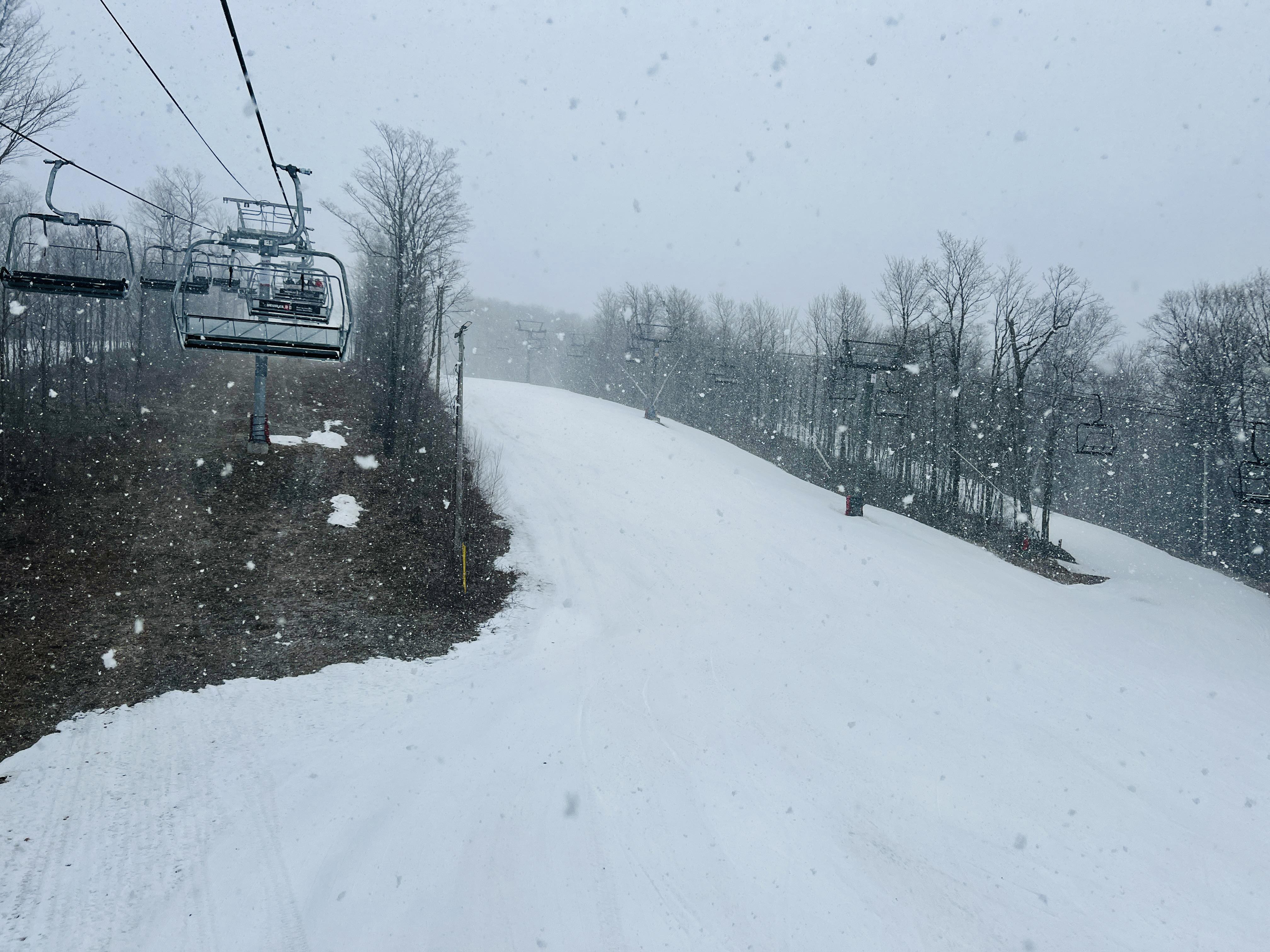 Station du Mont Gleason - Encore quelques jours de profiter avant...