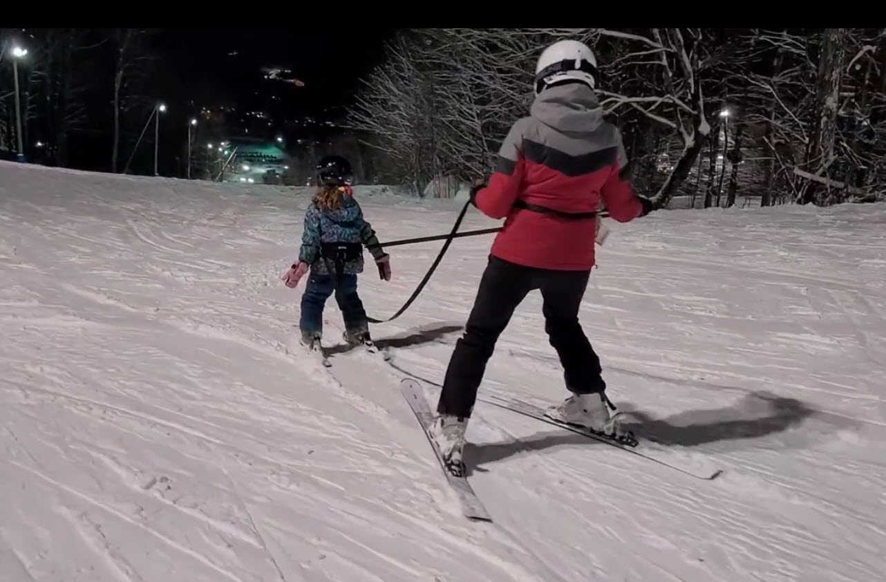 Mont Habitant - Une belle soirée de ski 