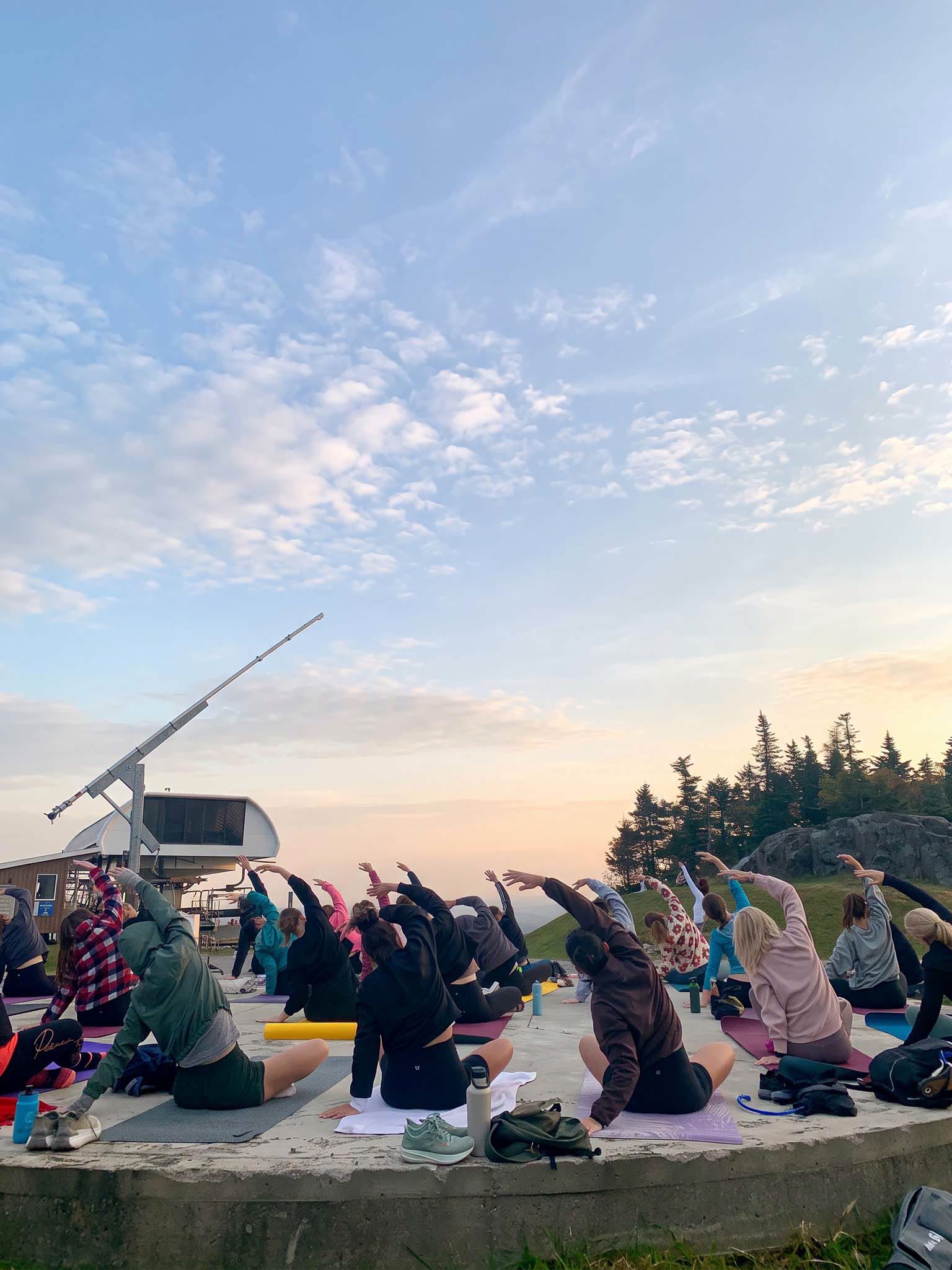Mont Orford - Week-Ends de yoga en plein air -1