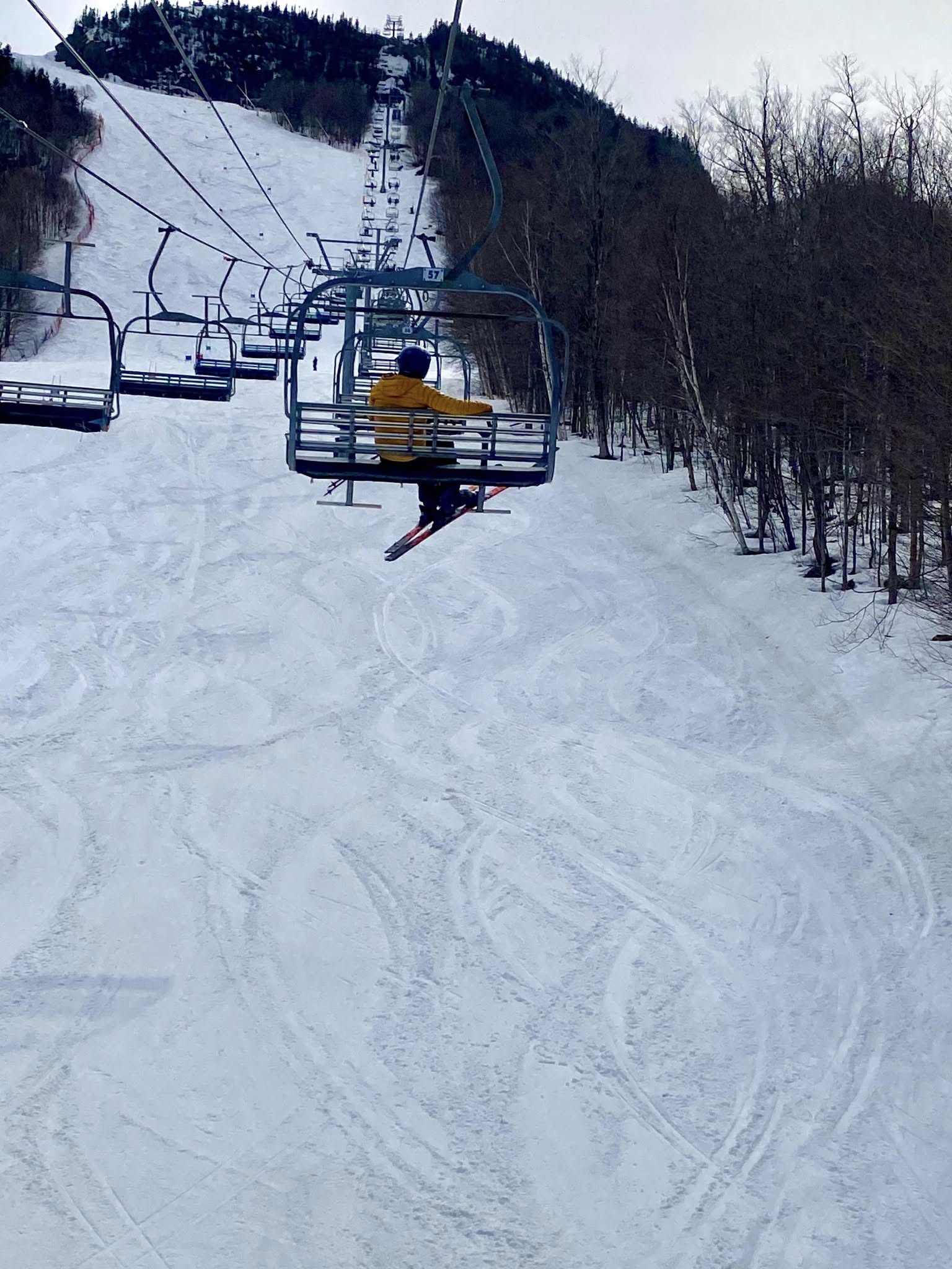 Mont Orford - Une dernière leçon avant fin de saison...