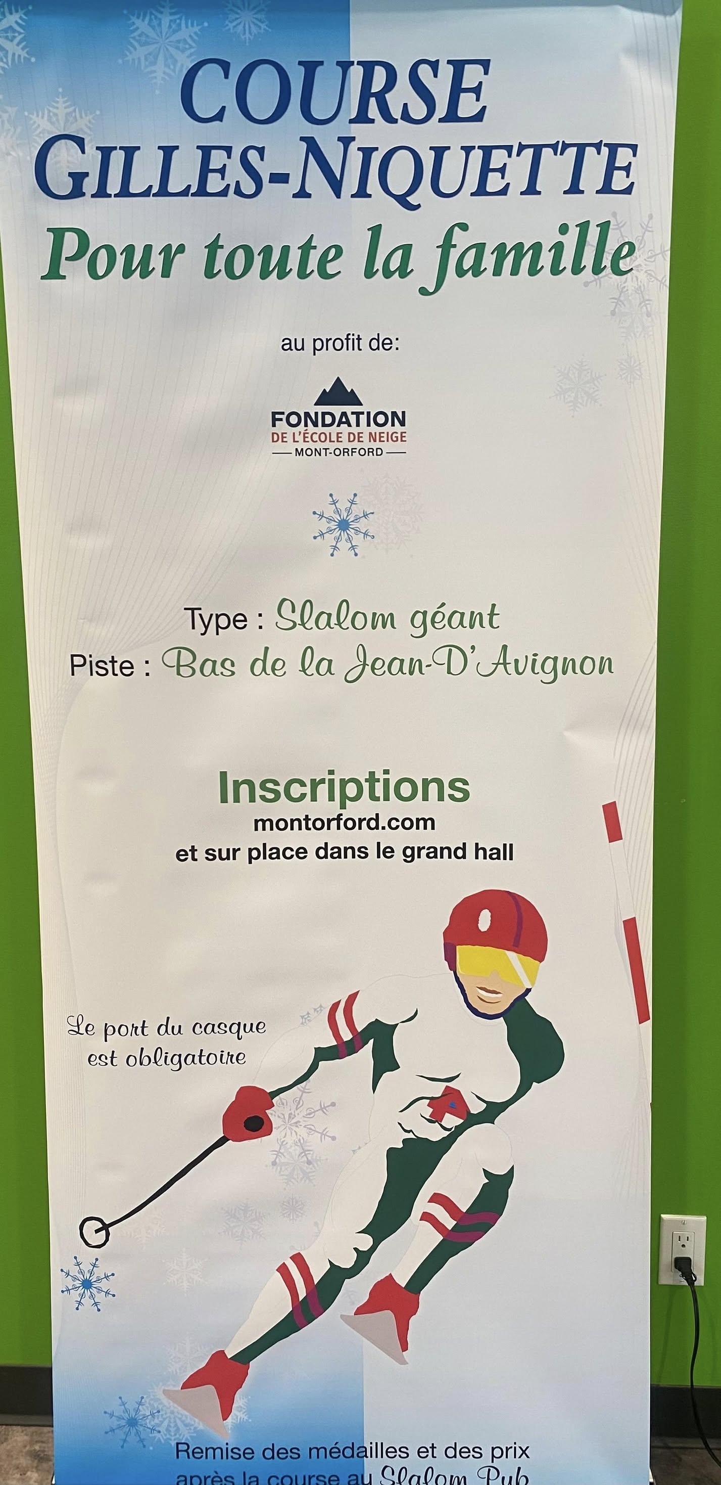 Mont Orford - Une dernière leçon avant fin de saison...