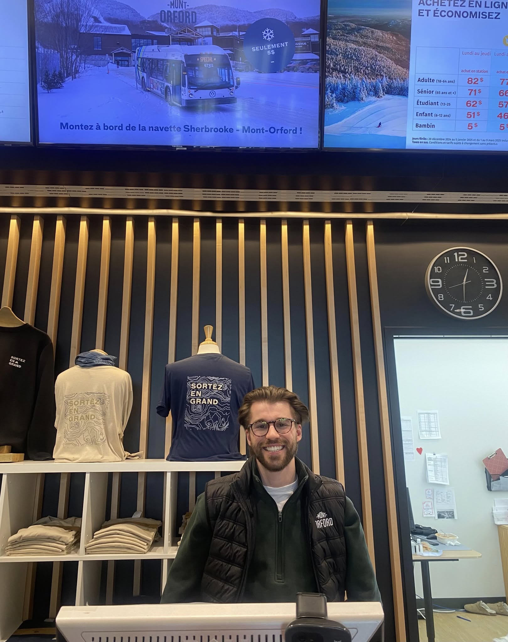 Mont Orford - Une dernière leçon avant fin de saison...