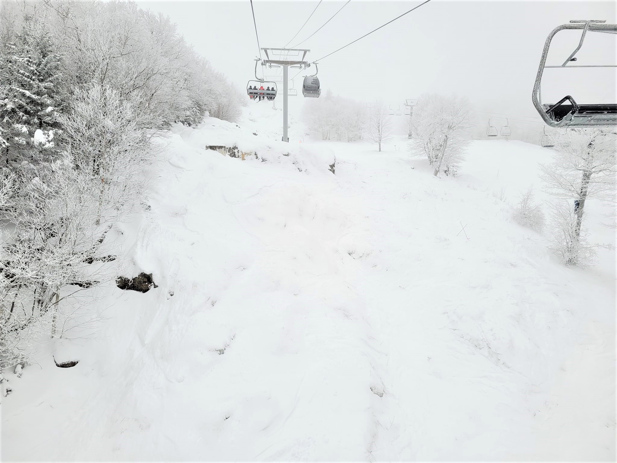 Mont Orford - Le plaisir de skier un vendredi