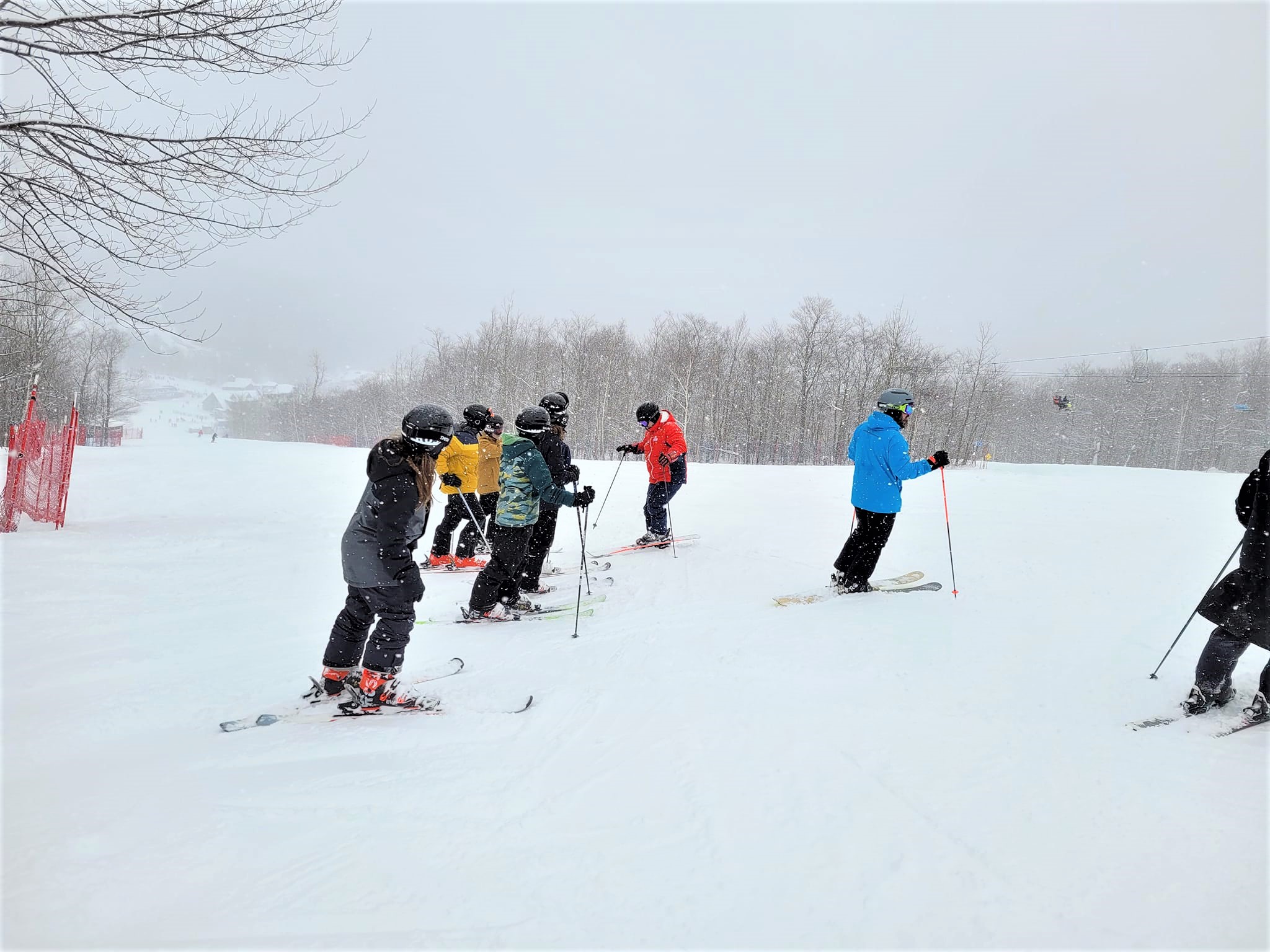 Mont Orford - Le plaisir de skier un vendredi