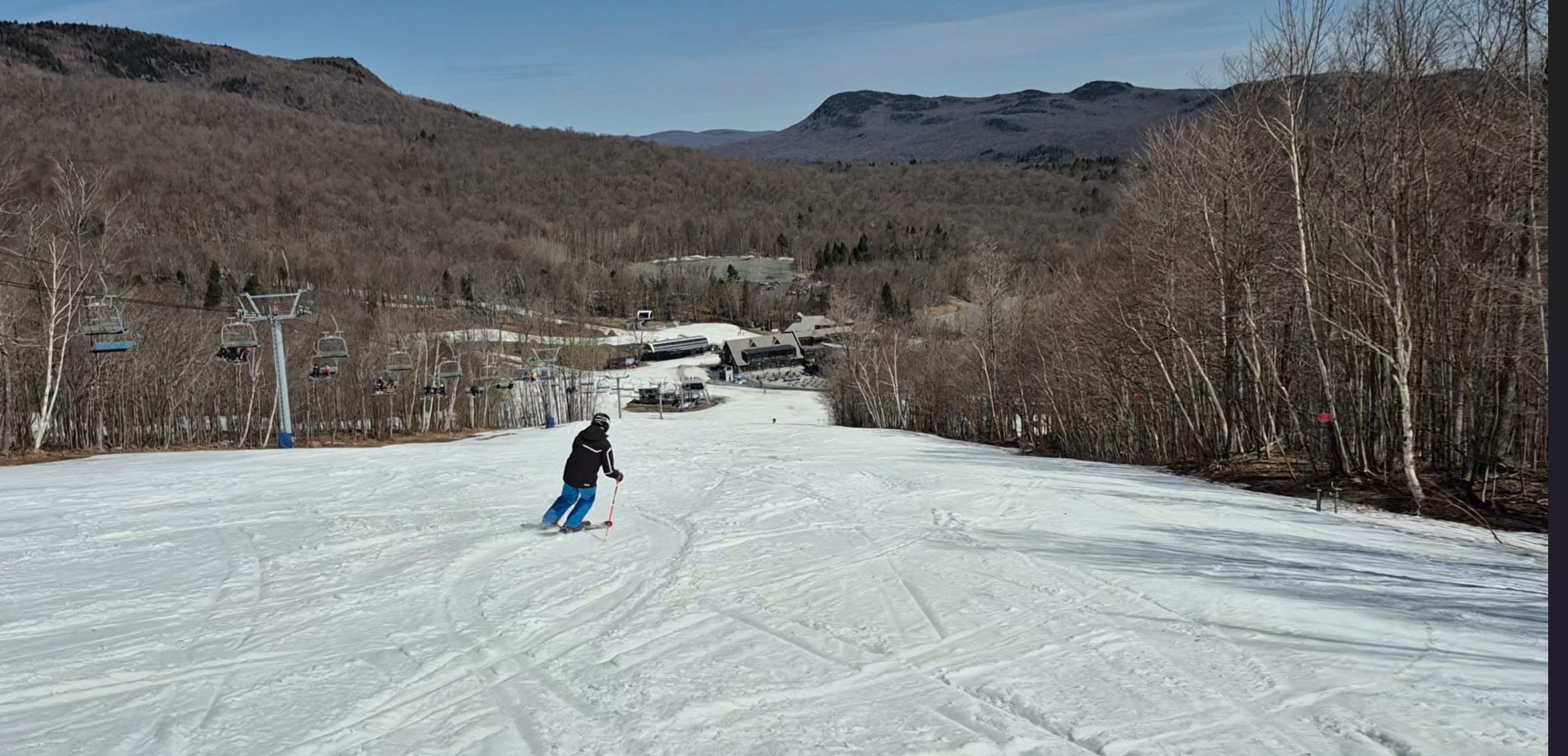 Mont Orford - Dernière journée de la saison - Une journée parfaite