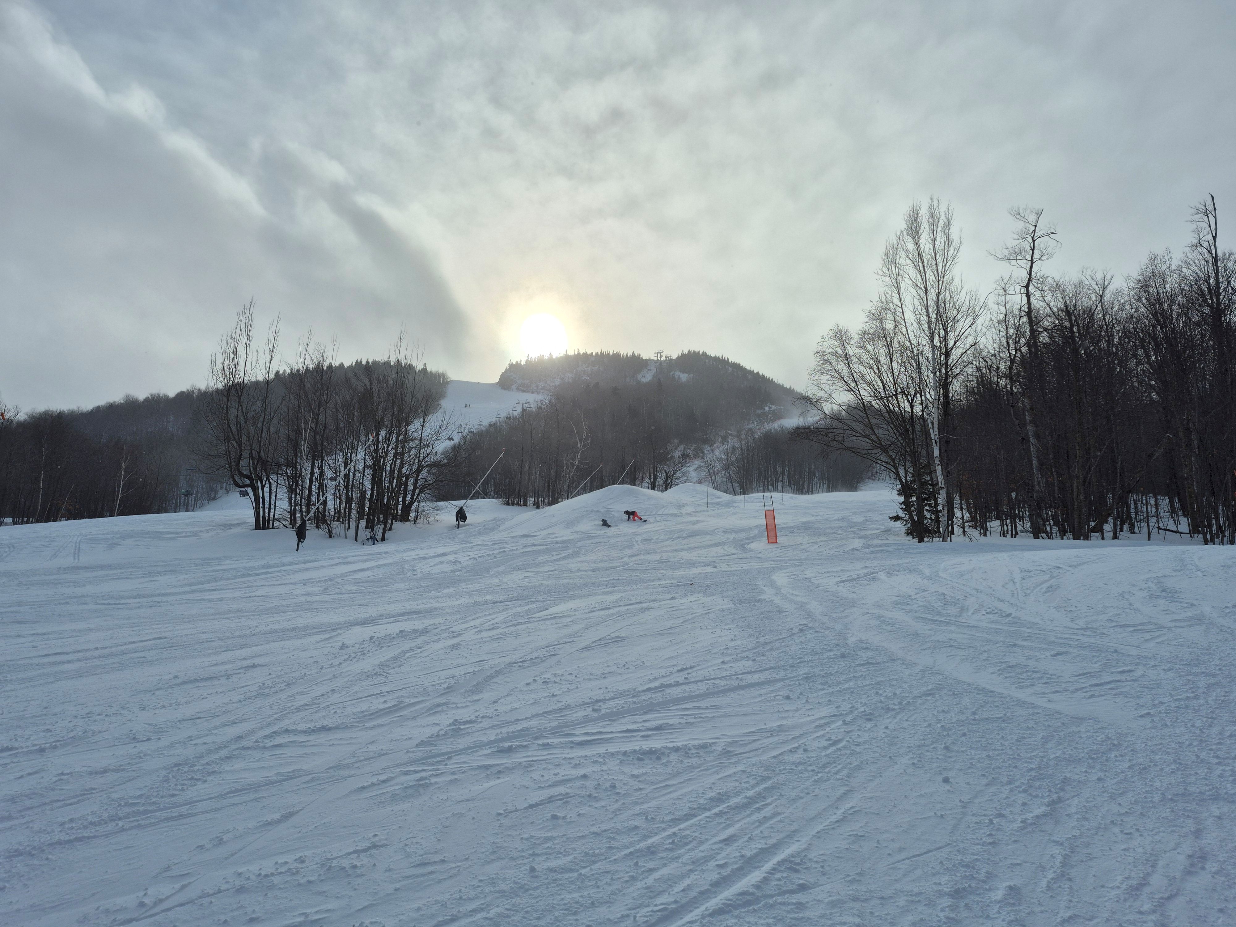 Mont Orford - Incroyablement douce et poudreuse...