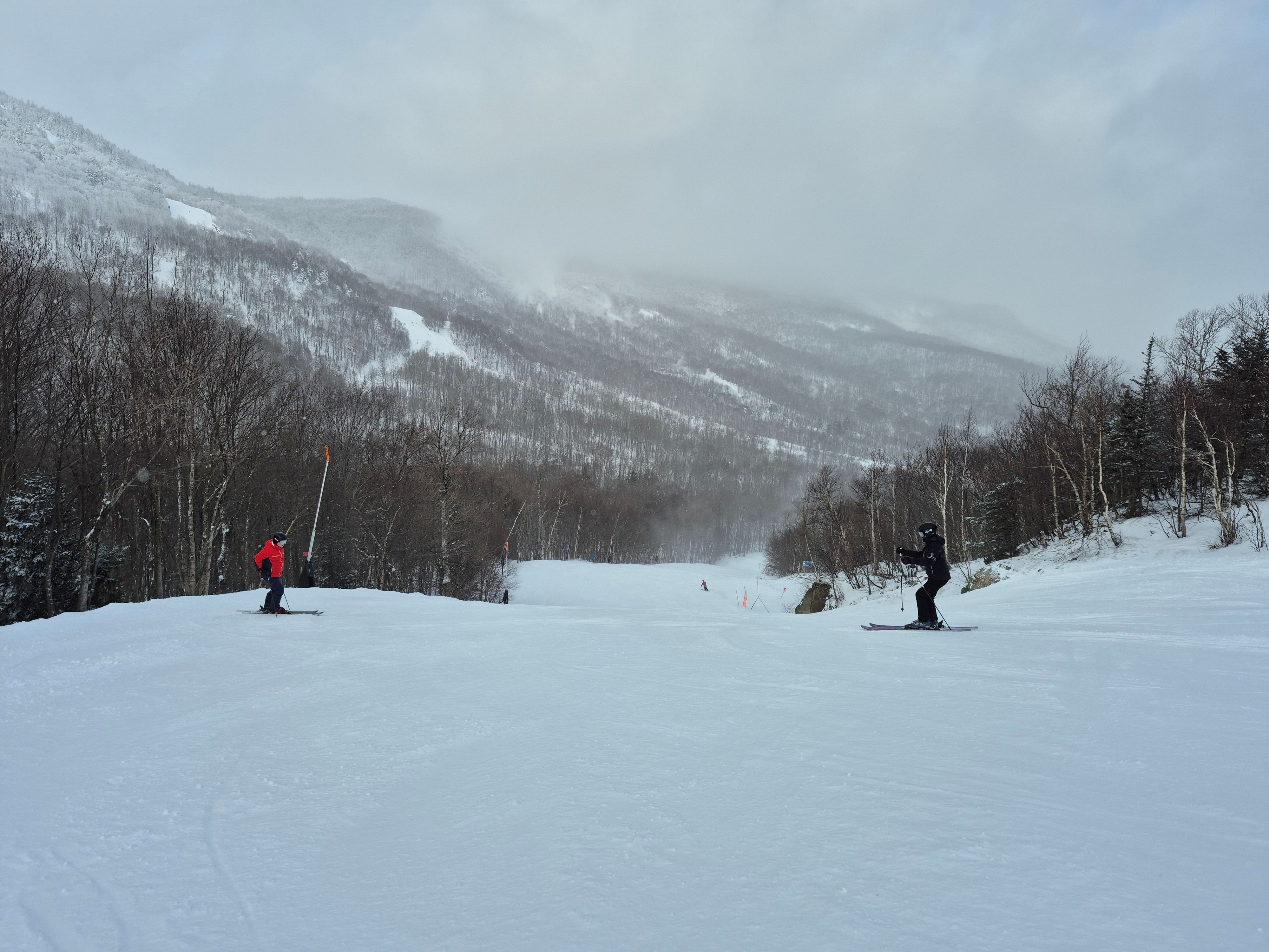 Mont Orford - Incroyablement douce et poudreuse...