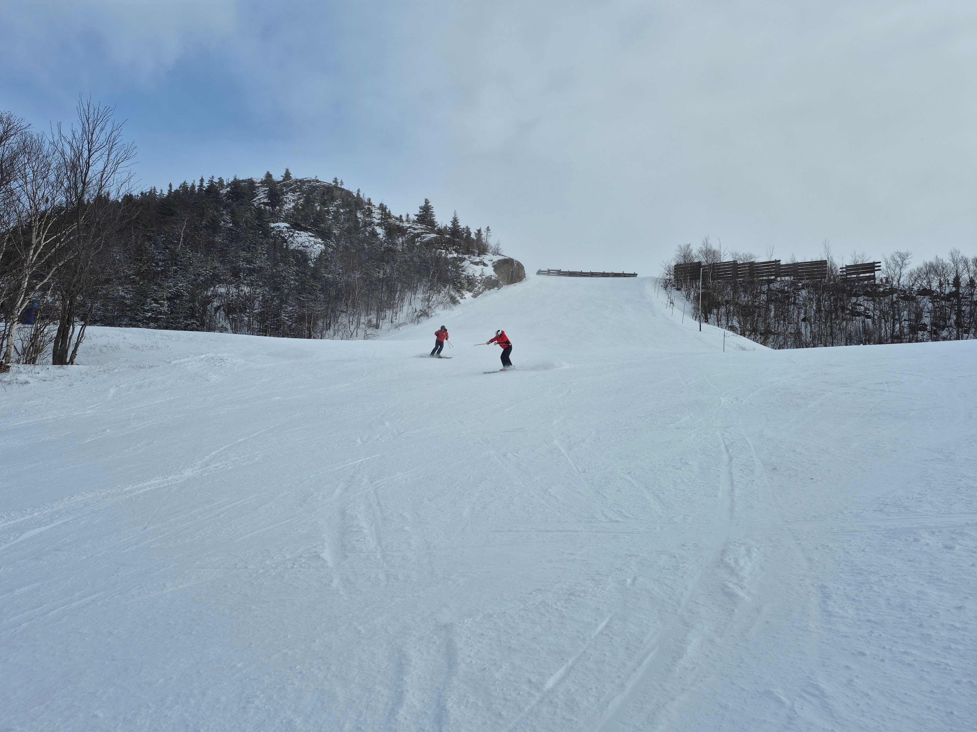 Mont Orford - Incroyablement douce et poudreuse...