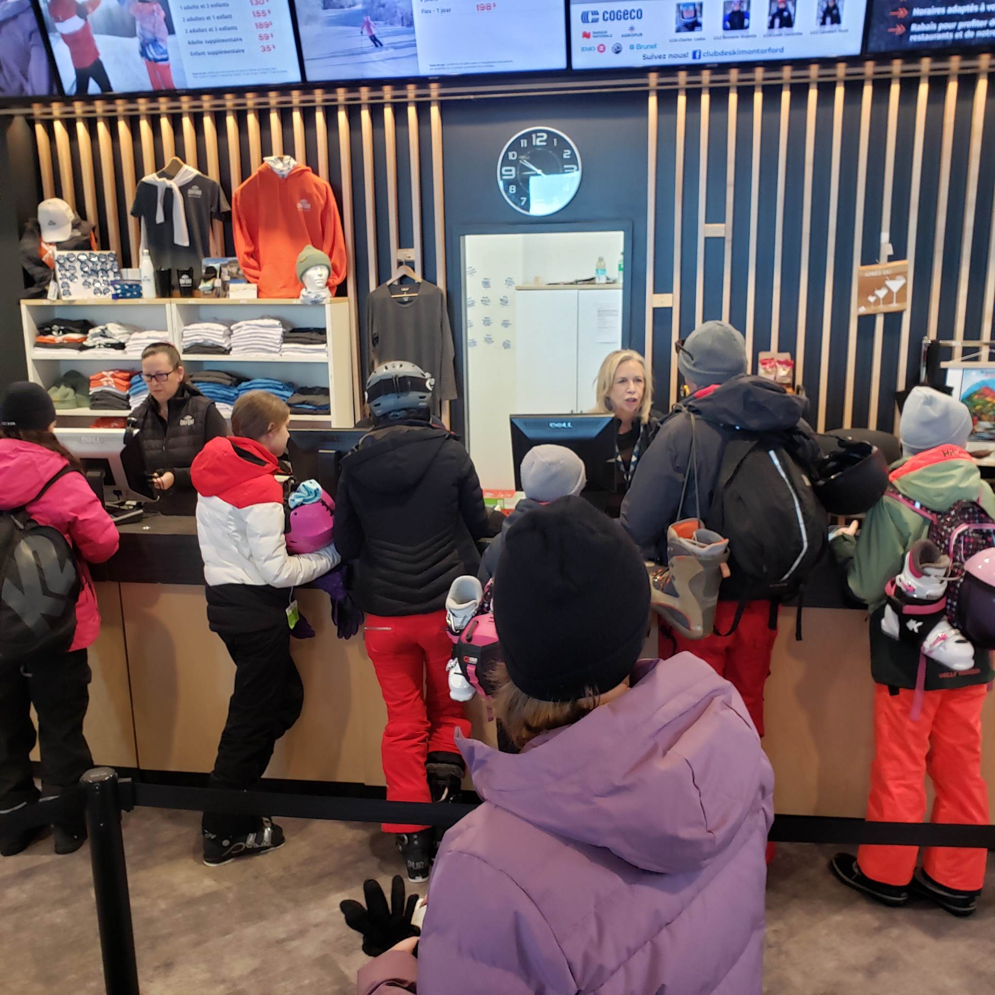 Mont-Orford - Condition des surfaces impeccables