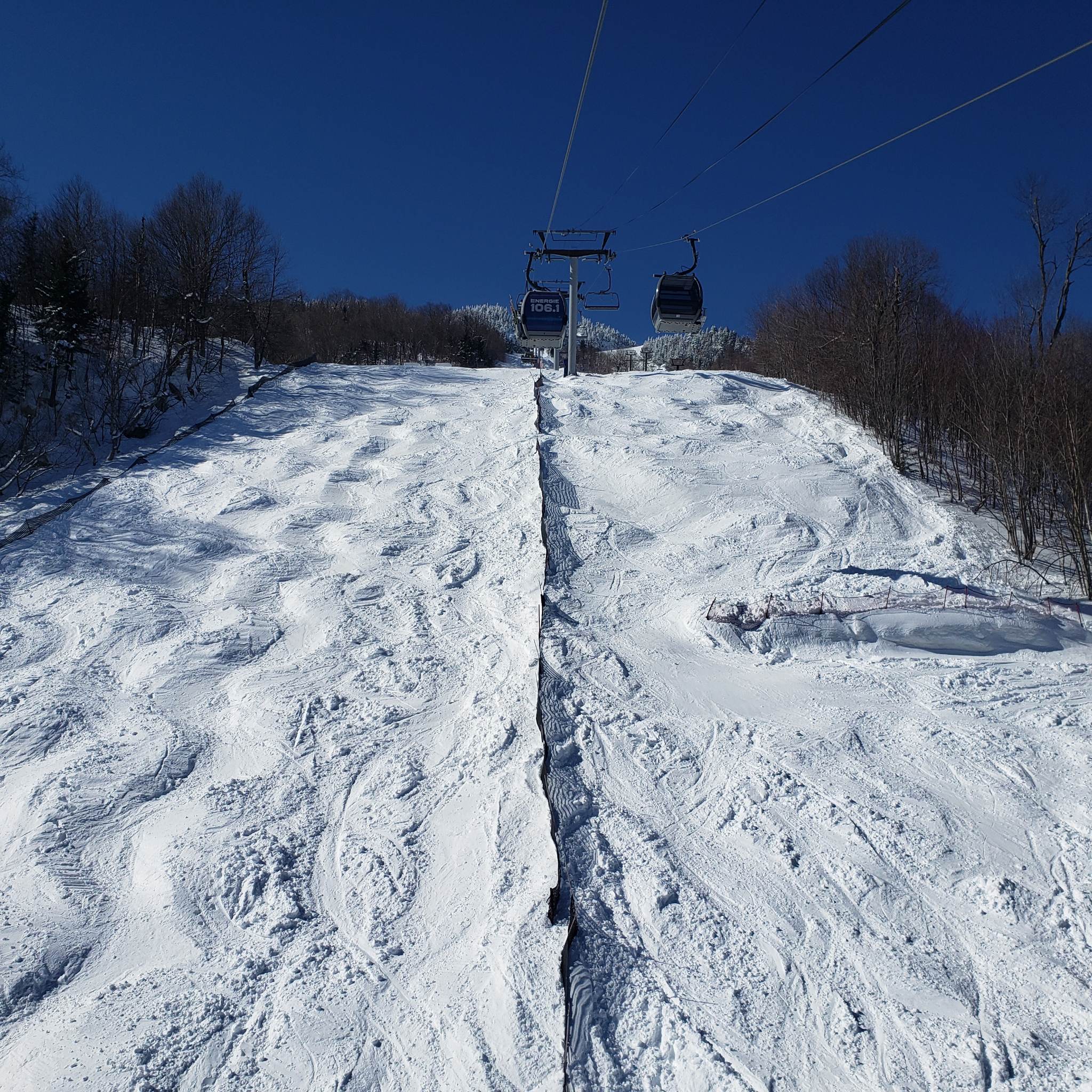 Mont-Orford - Condition des surfaces impeccables