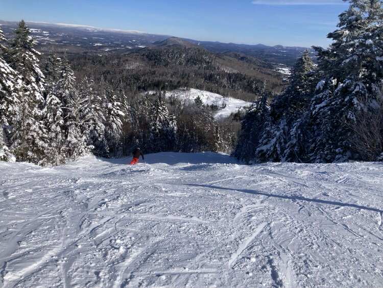 Mont Orignal - Malgré un bon achalandage, il y avait très peu d’attente