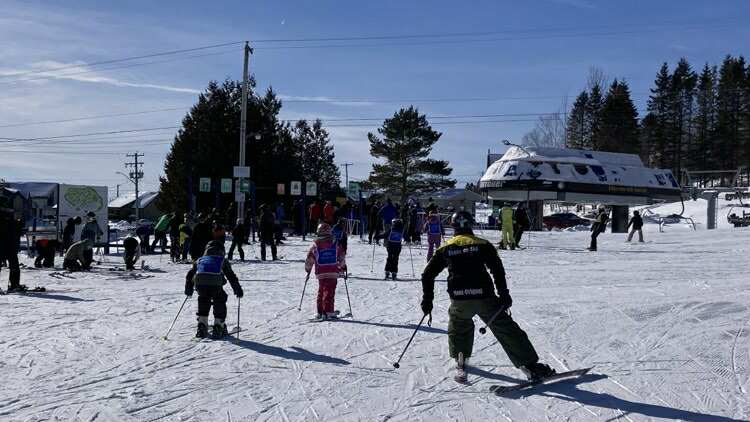 Mont Orignal - Malgré un bon achalandage, il y avait très peu d’attente
