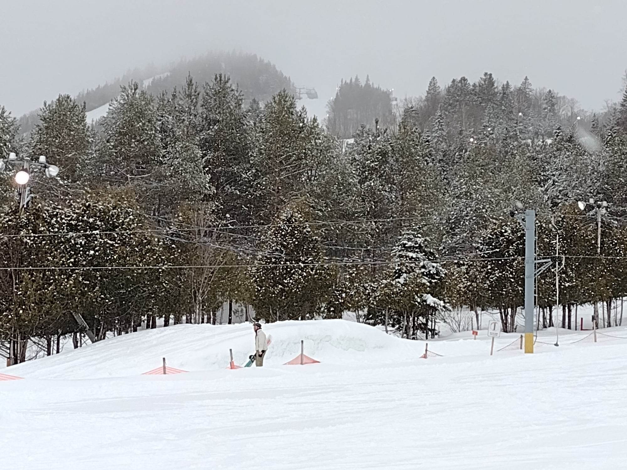 Mont-Orignal - Une généreuse bordée de neige