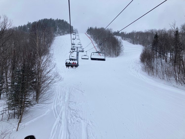 Mont-Orignal, coopérative de solidarité - Excellente conditions de neige
