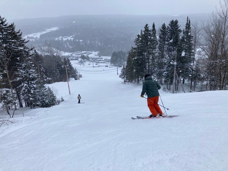 Mont-Orignal, coopérative de solidarité - Excellente conditions de neige