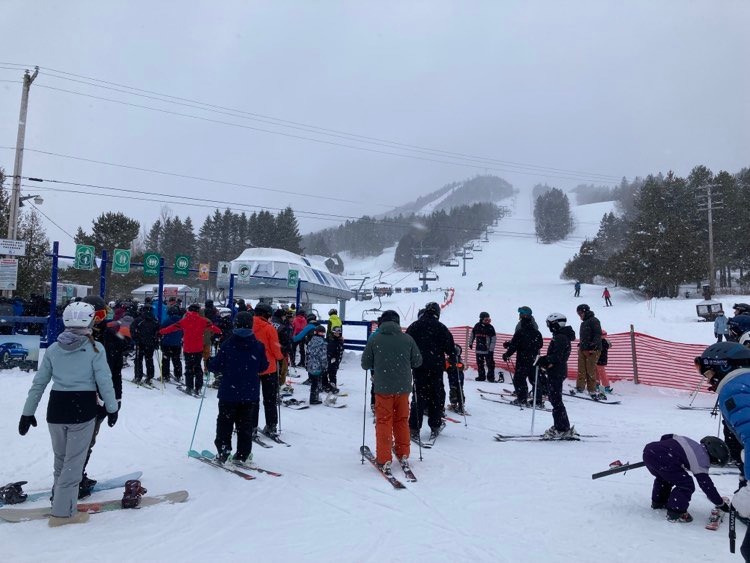 Mont-Orignal, coopérative de solidarité - Excellente conditions de neige