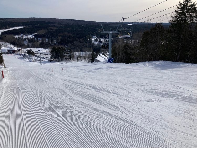 Mont-Orignal, coopérative de solidarité - Excellente conditions de neige