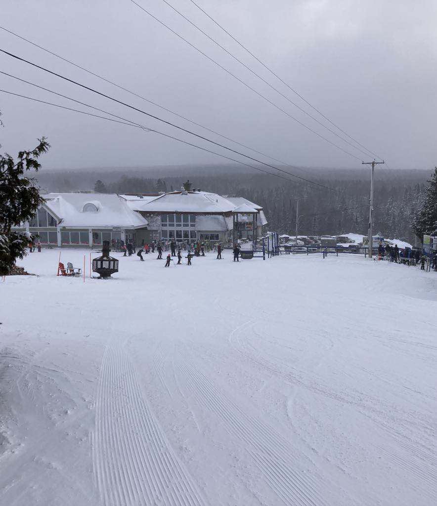 Mont Orignal - Une belle vrai journée d'hiver