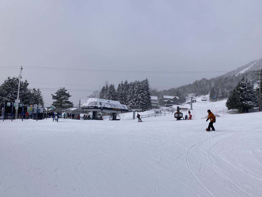 Mont Orignal - Une belle vrai journée d'hiver