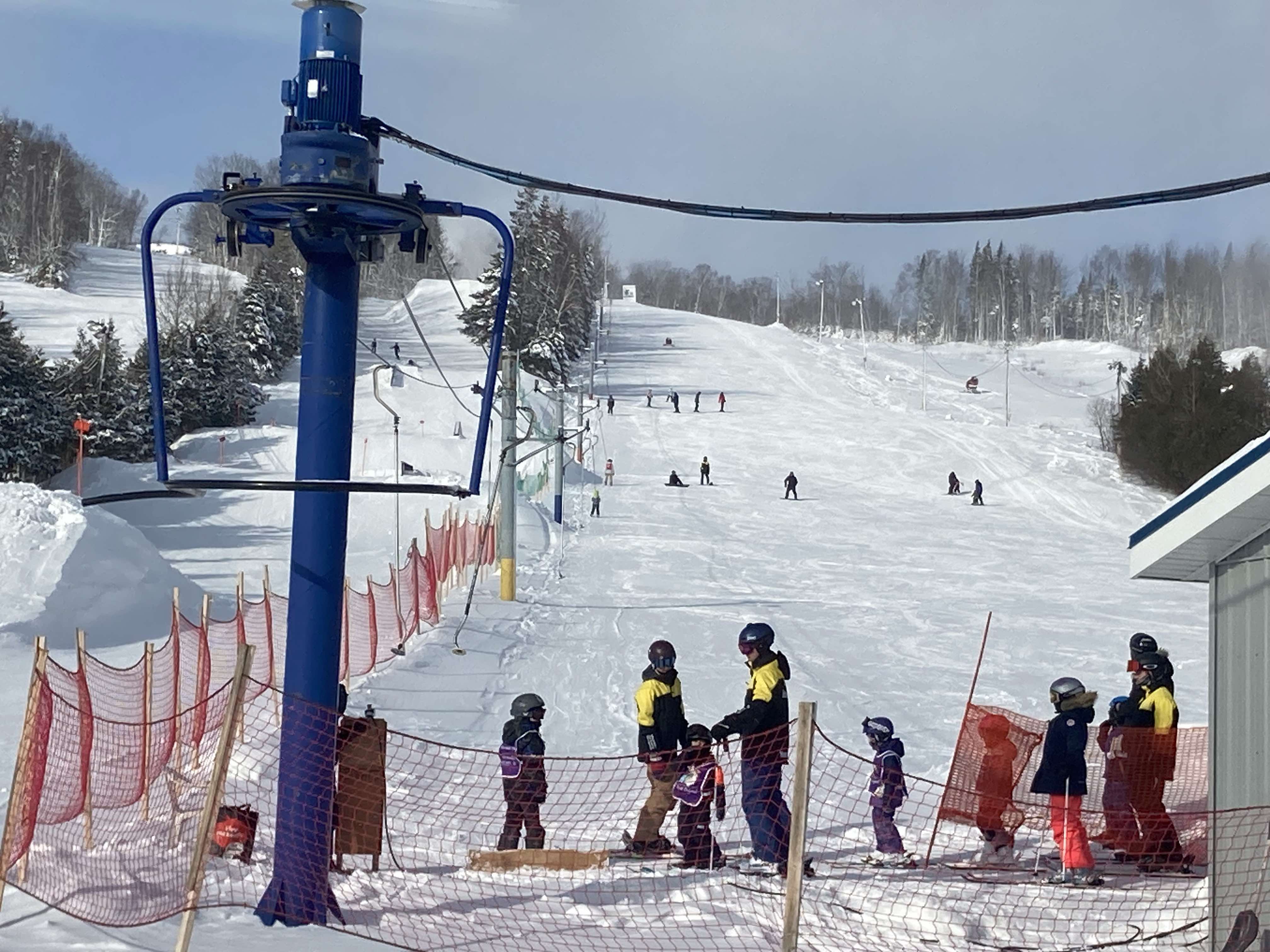 Mont Orignal - Une belle vrai journée d'hiver