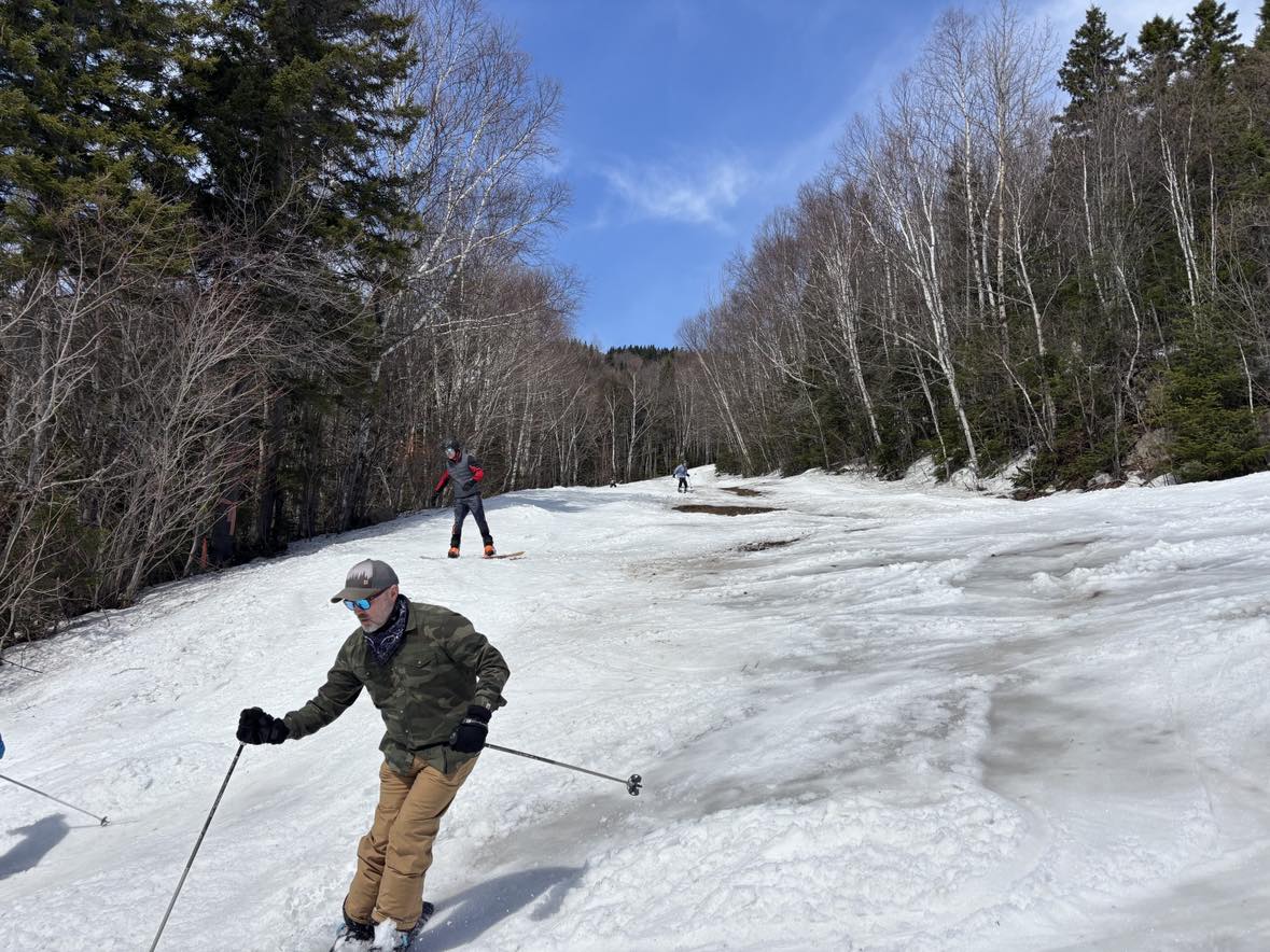 Mont-Sainte-Anne - ça en dit long sur la popularité de cette journée 