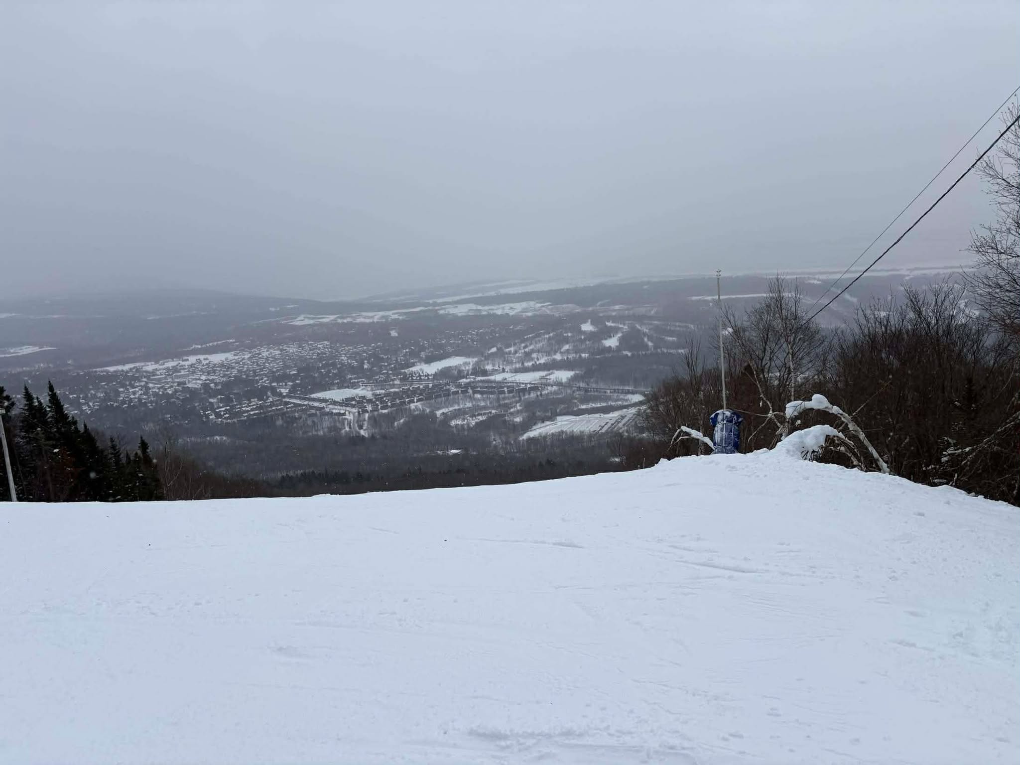 Mont Sainte-Anne - Les conditions étaient tout simplement superbes.
