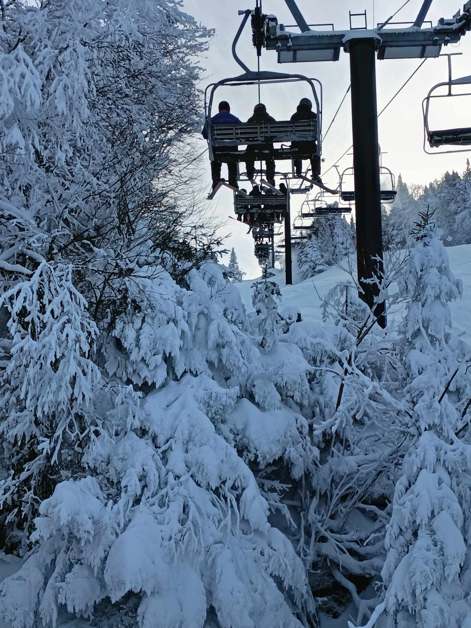 Mont Sutton - Un décor hivernal dans les Cantons de l'Est