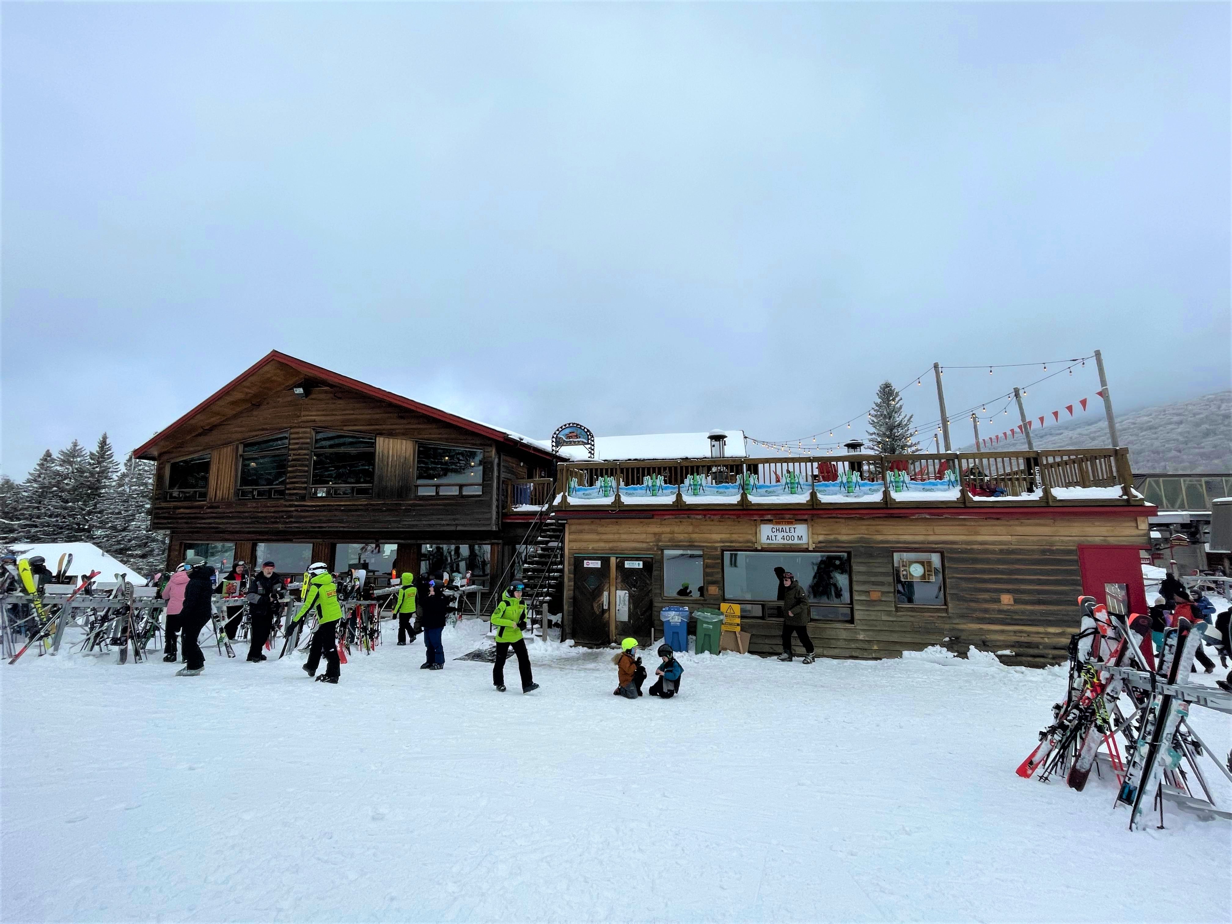 Mont Sutton - Journée idéal pour le ski de poudreuse