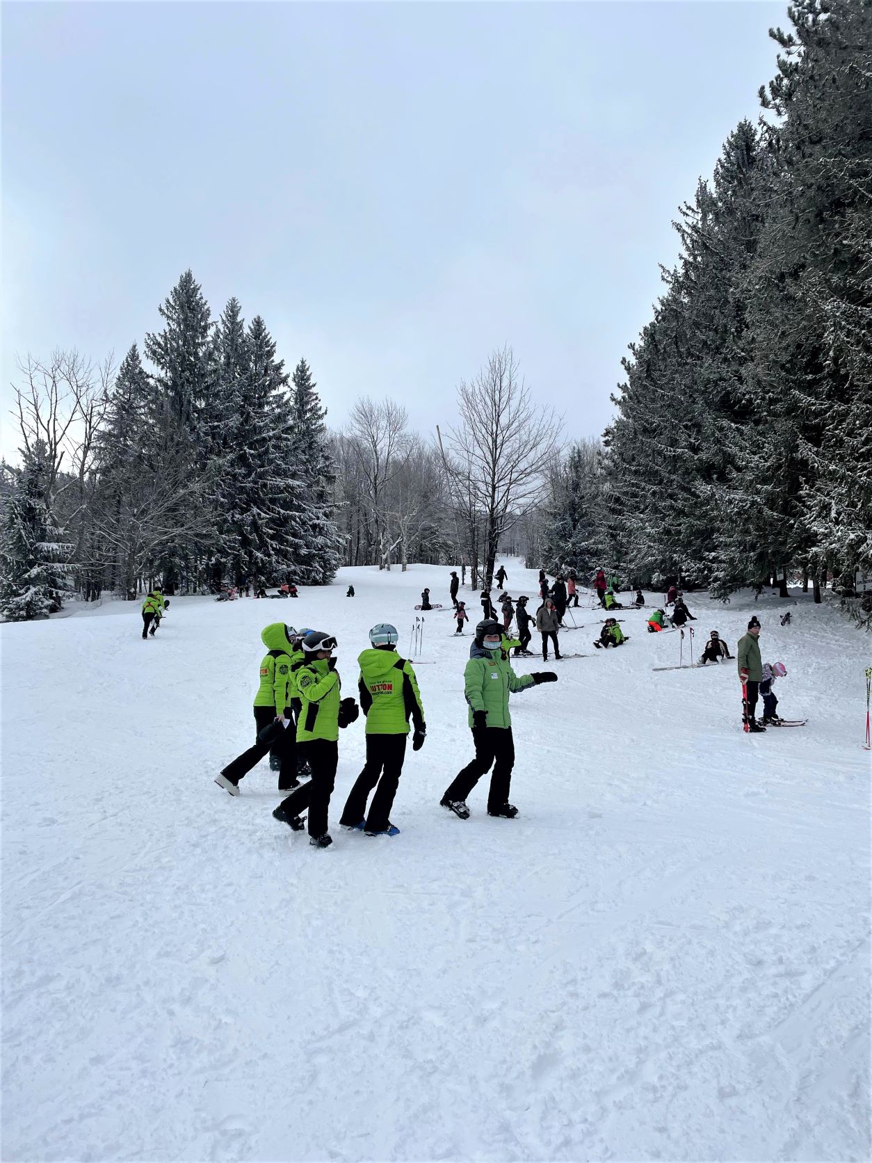 Mont Sutton - Journée idéal pour le ski de poudreuse