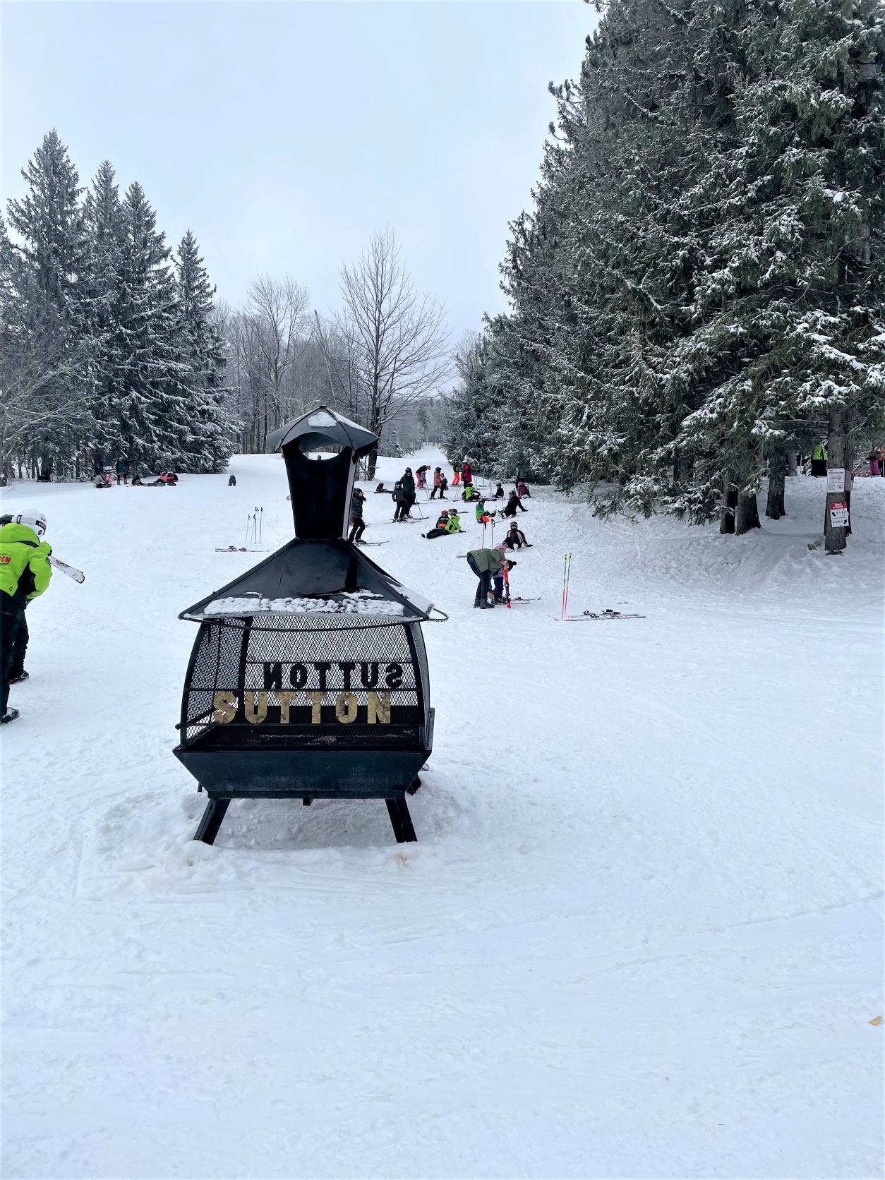 Mont Sutton - Journée idéal pour le ski de poudreuse