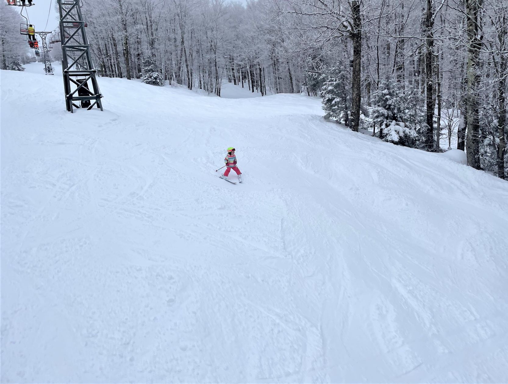 Mont Sutton - Journée idéal pour le ski de poudreuse