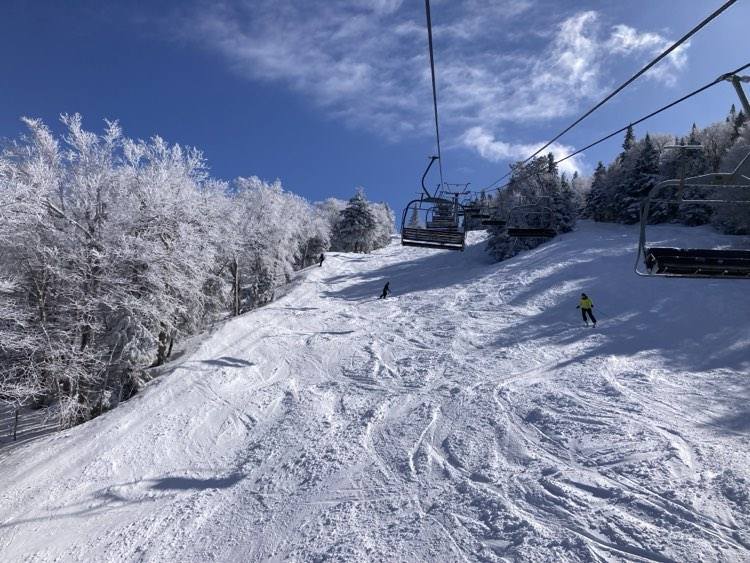 Mont Sutton - Petit retour à l'hiver...