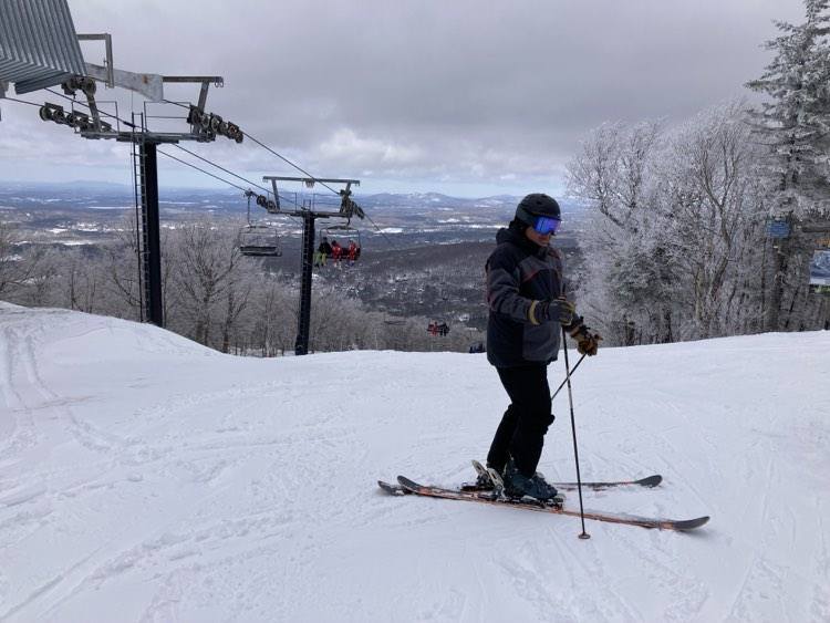 Mont Sutton - Petit retour à l'hiver...