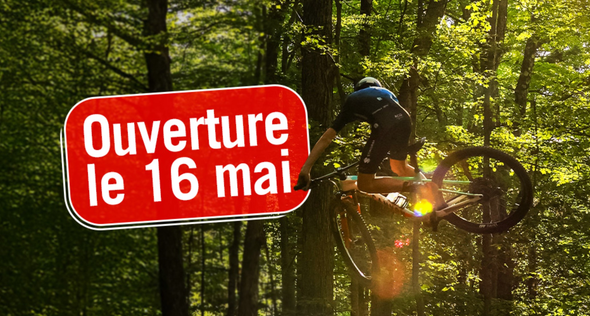 Mont Sutton - Le réseau ouvre le 16 mai.