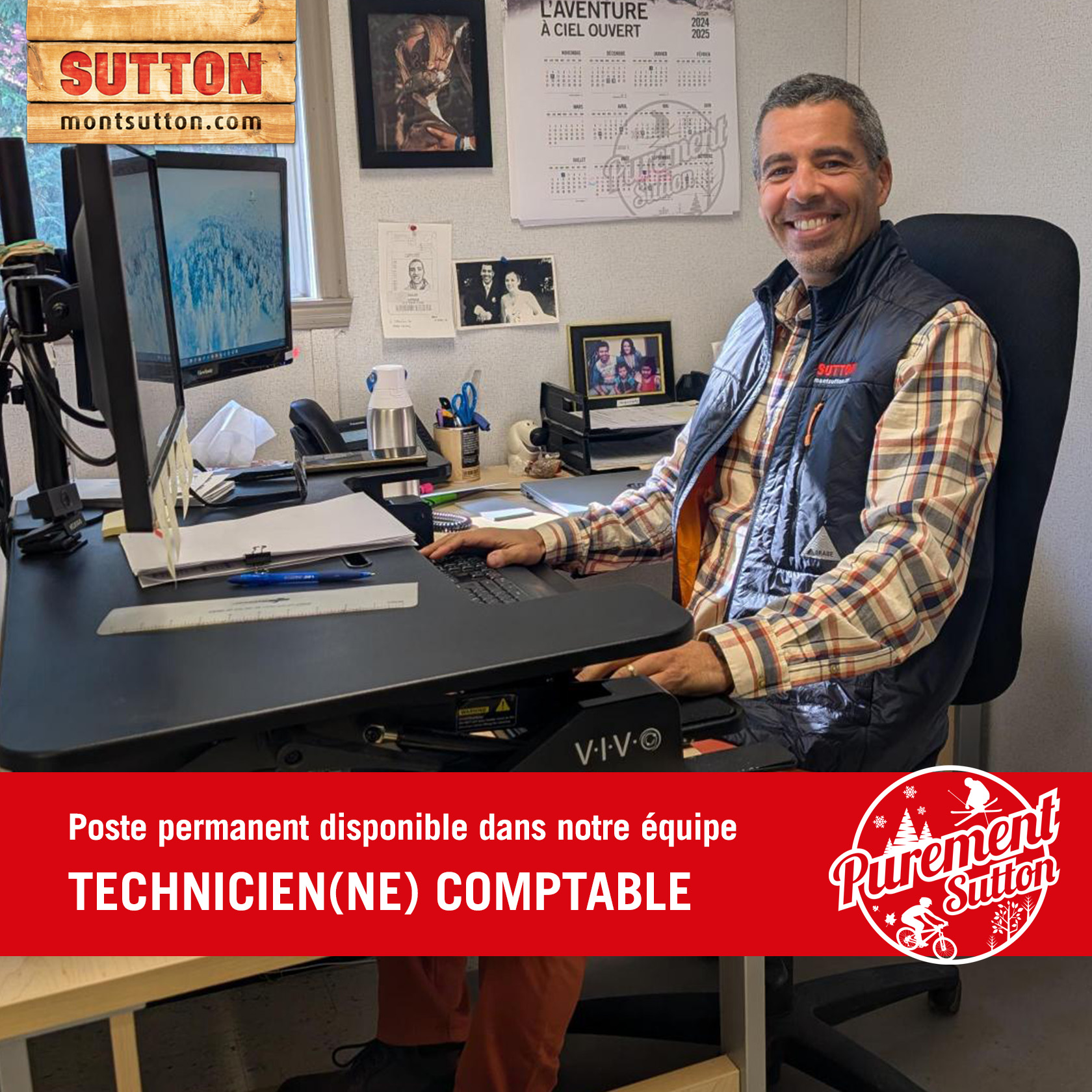 Mont Sutton - Des postes à temps plein et à temps partiel