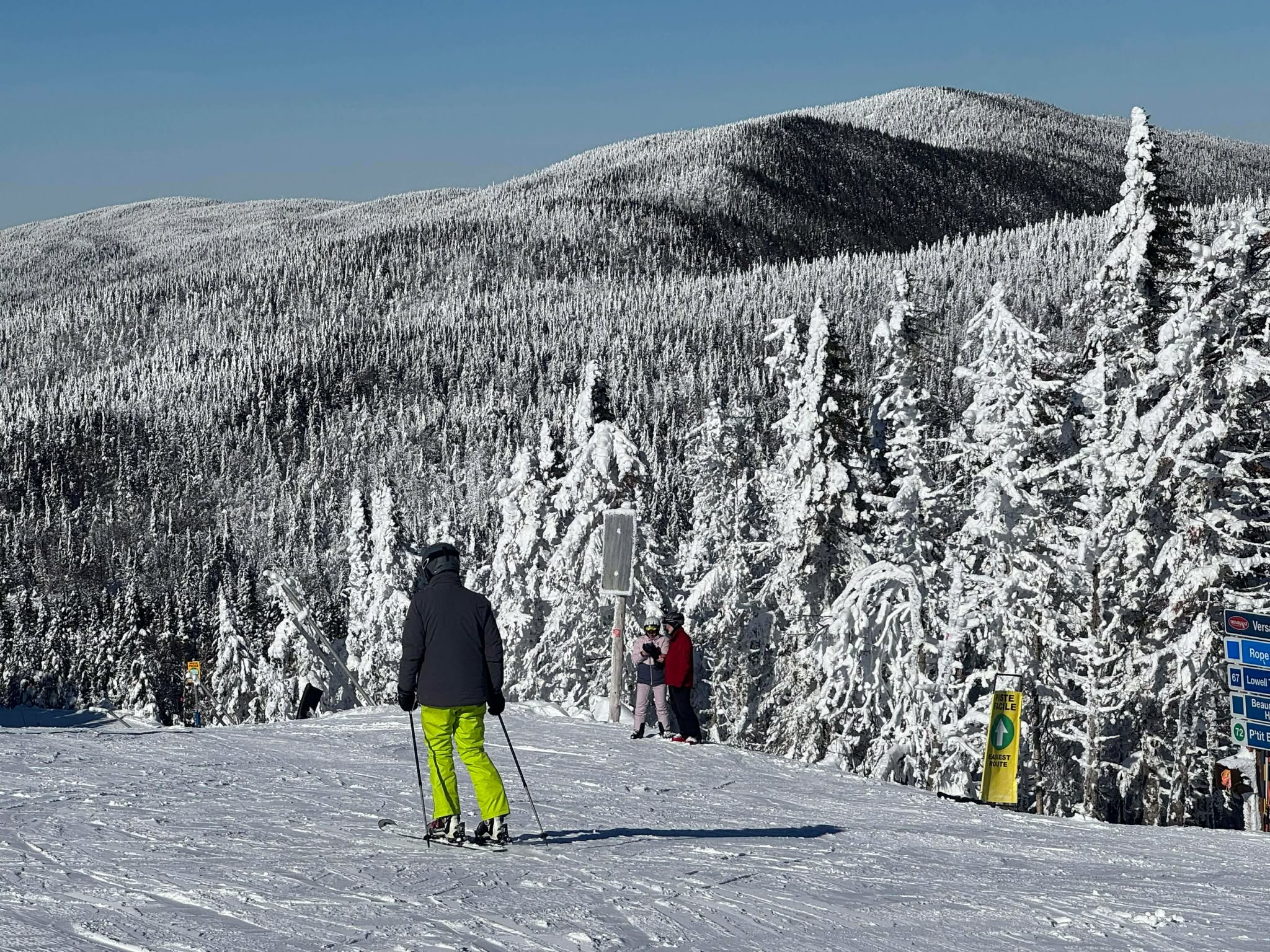 Mont Tremblant - Ce fut un plaisir de skier avec nos amis de Tremblant