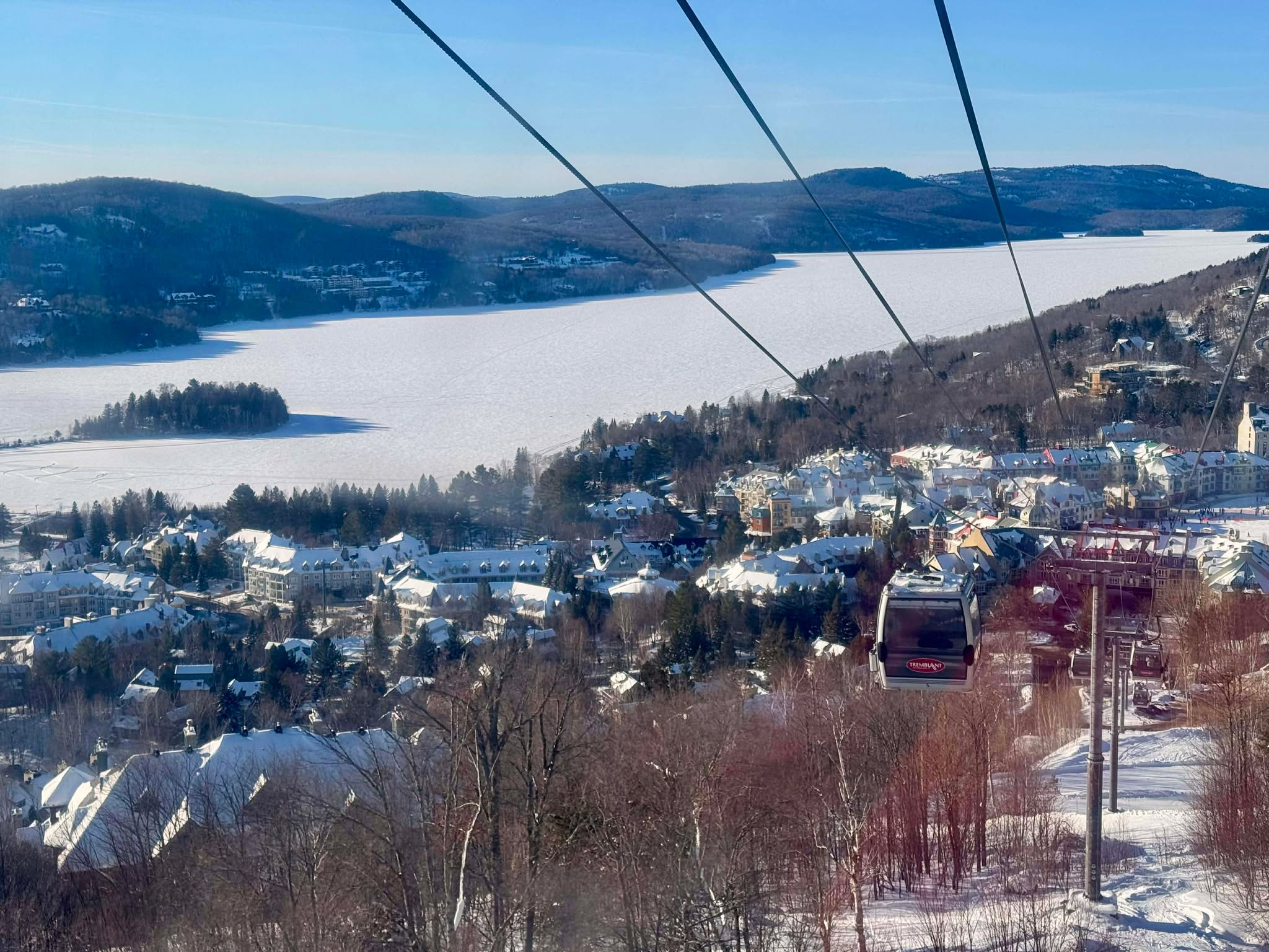 Mont Tremblant - Ce fut un plaisir de skier avec nos amis de Tremblant