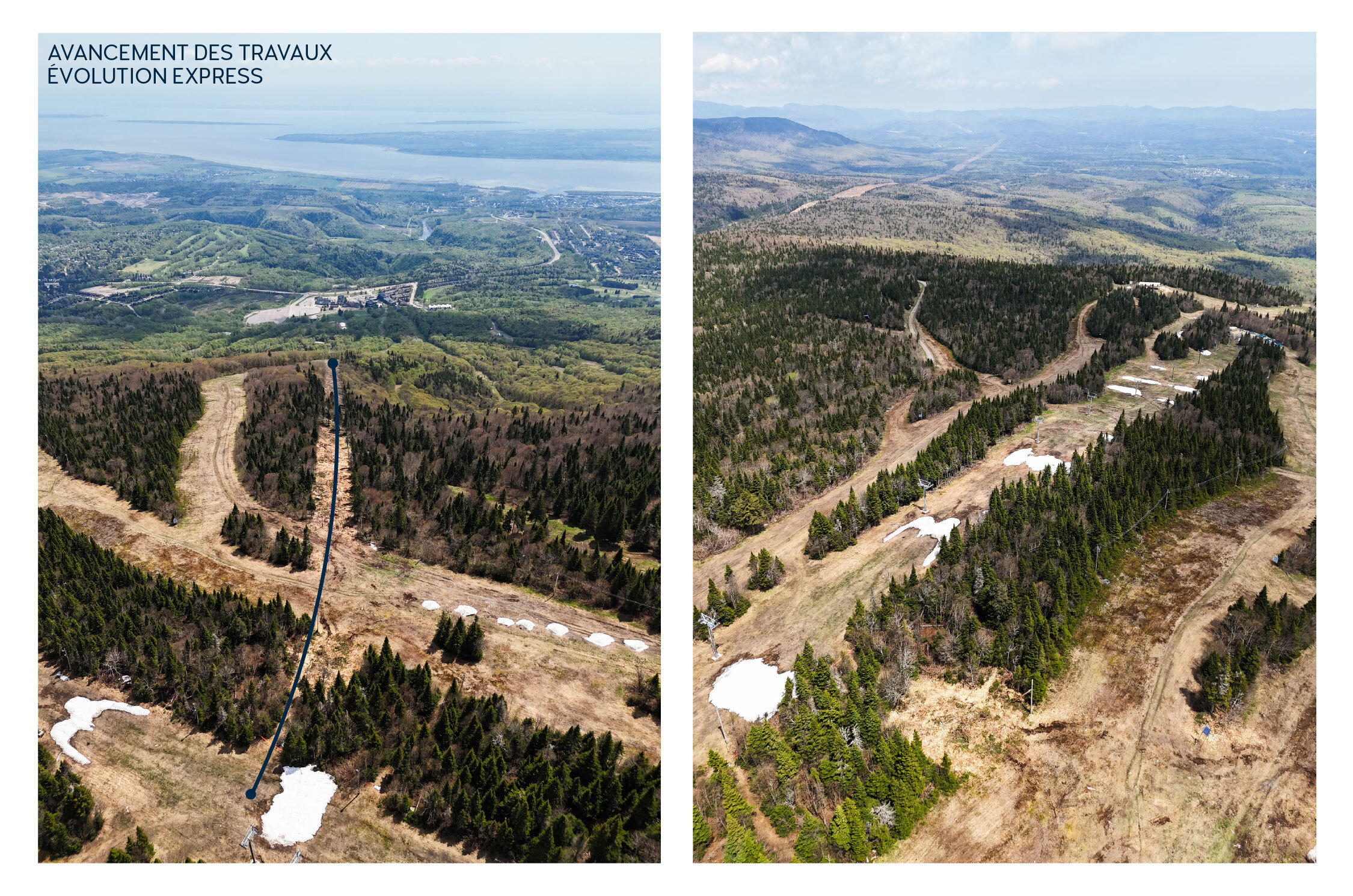 La transformation du Mont-Sainte-Anne se poursuit La transformation du Mont-Sainte-Anne se poursuit
