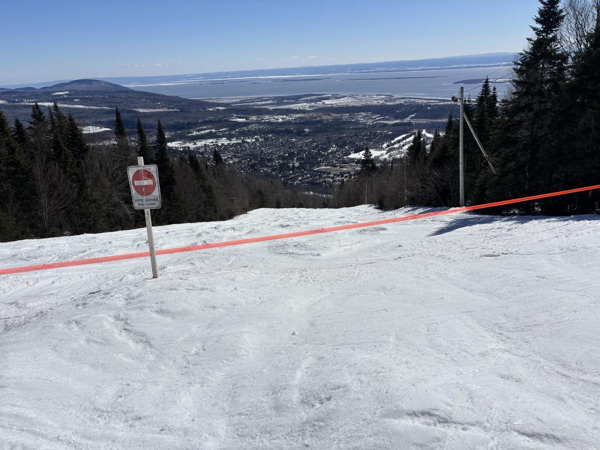 Mont Sainte-Anne - Le soleil radieux a rendu cette journée très agréable