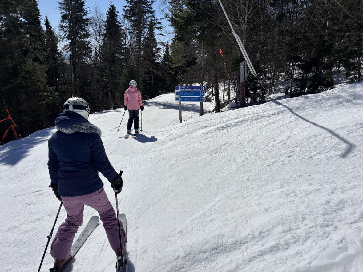 Mont Sainte-Anne - Le soleil radieux a rendu cette journée très agréable