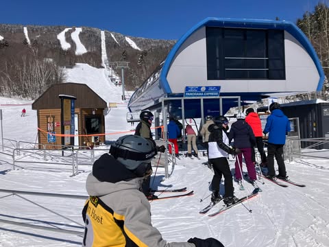 Mont Sainte-Anne - Le printemps n'est pas encore arrivé au MSA Mont Sainte-Anne - Le printemps n'est pas encore arrivé au MSA