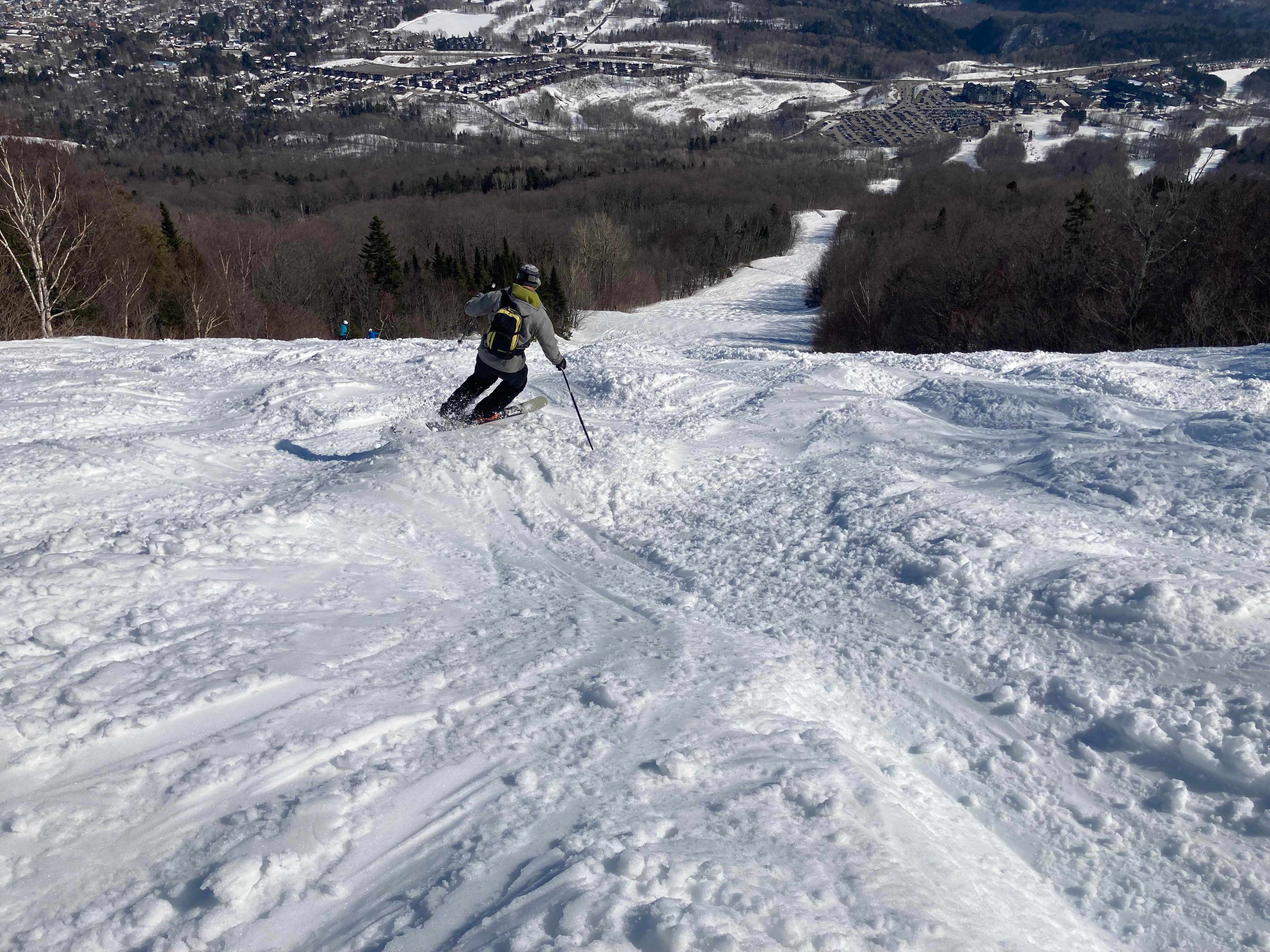 Mont-Sainte-Anne - Journée parfaite pour le ski de printemps