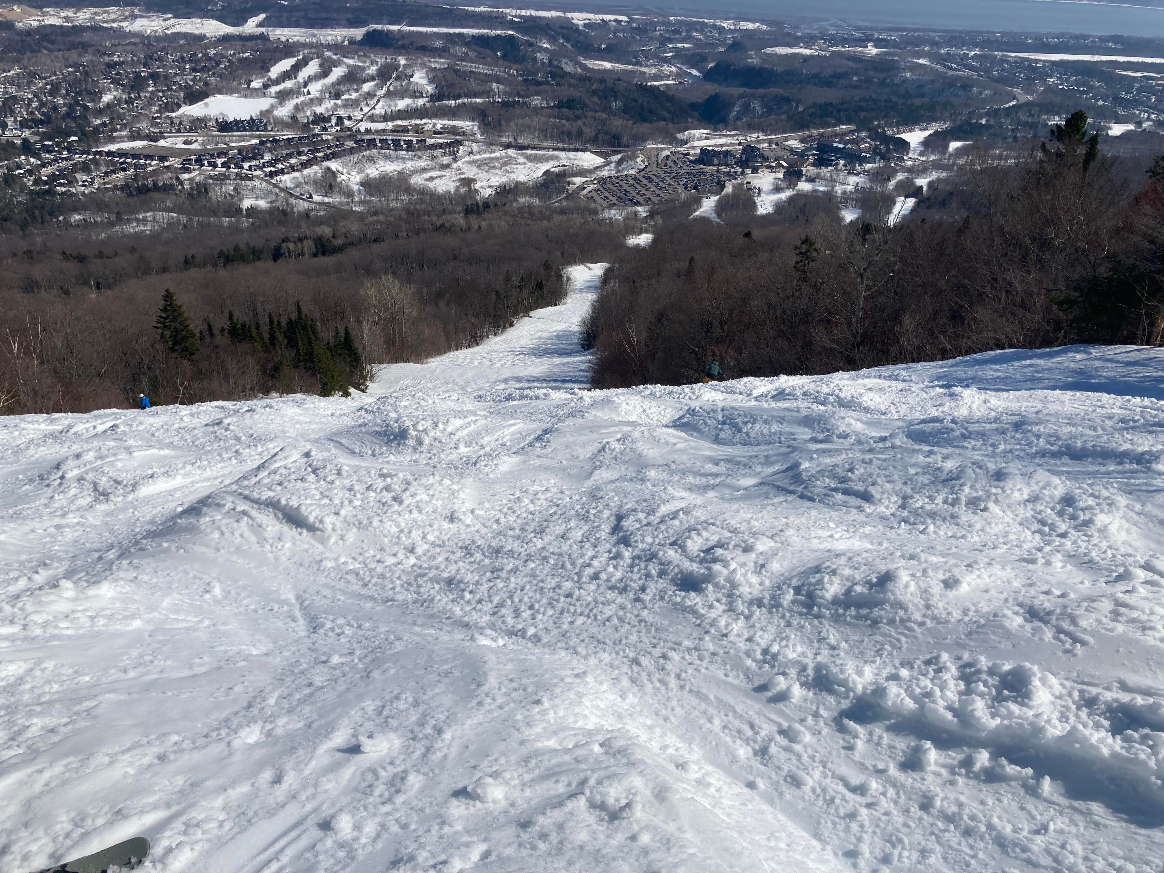 Mont-Sainte-Anne - Journée parfaite pour le ski de printemps