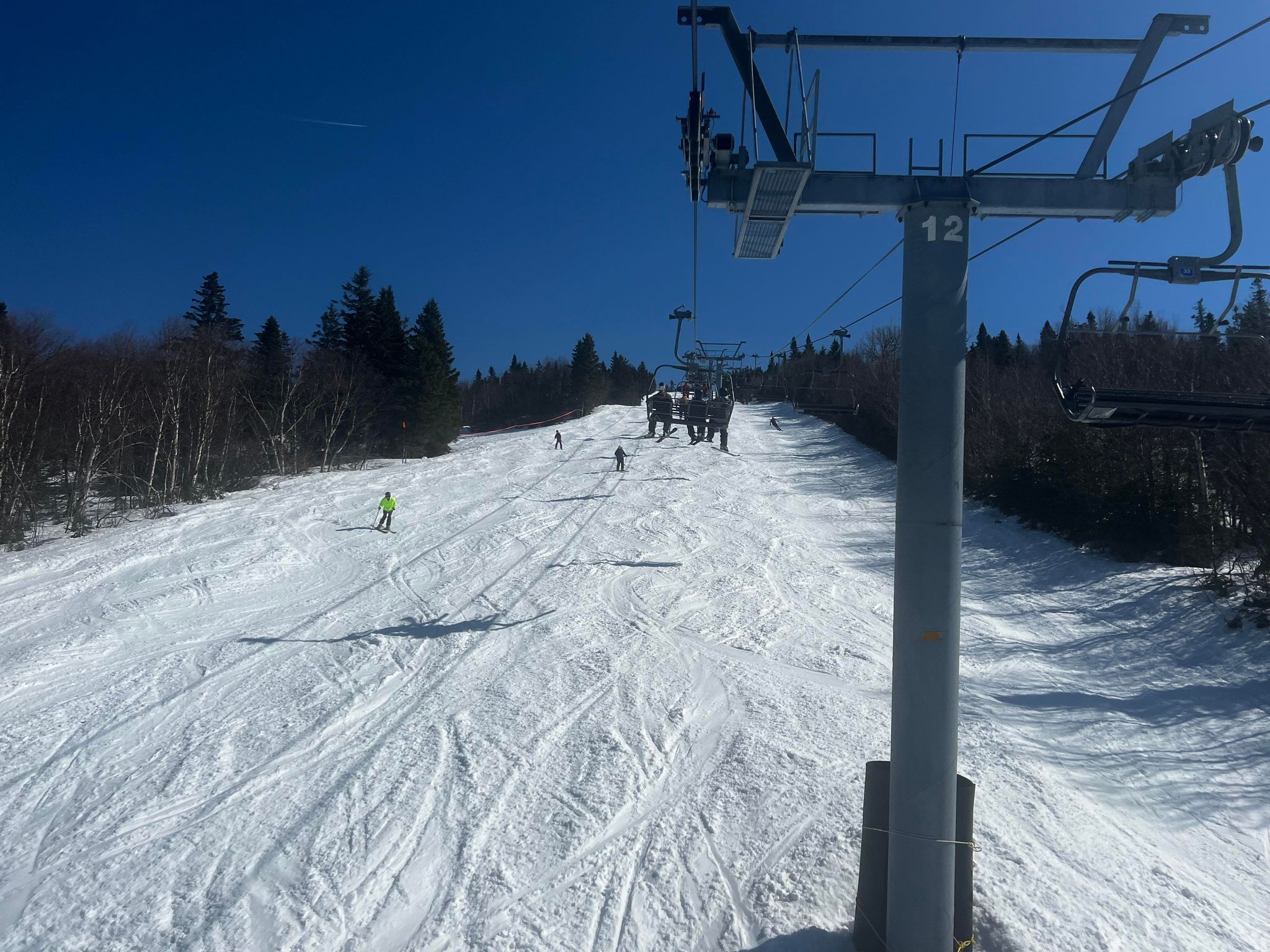 Mont-Sainte-Anne - On profite du printemps ensoleillé