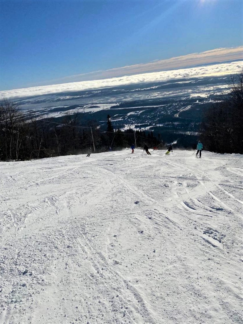 Mont Sainte-Anne - Belle condition et journée ensoleillée, tout est là.