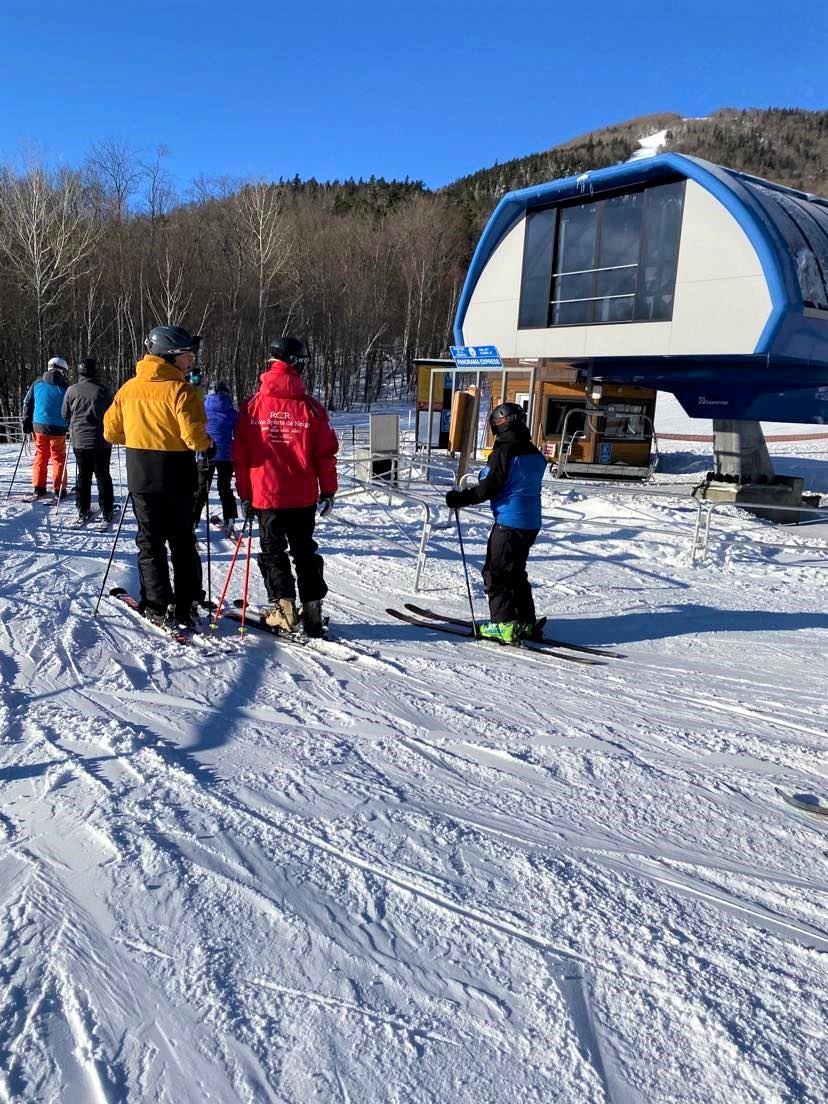 Mont Sainte-Anne - Belle condition et journée ensoleillée, tout est là.