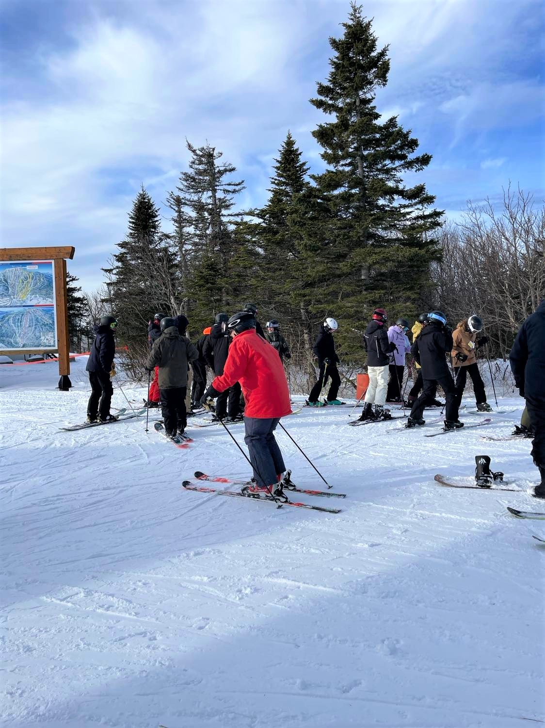  Mont Sainte Anne - De soleil et une température très confortable