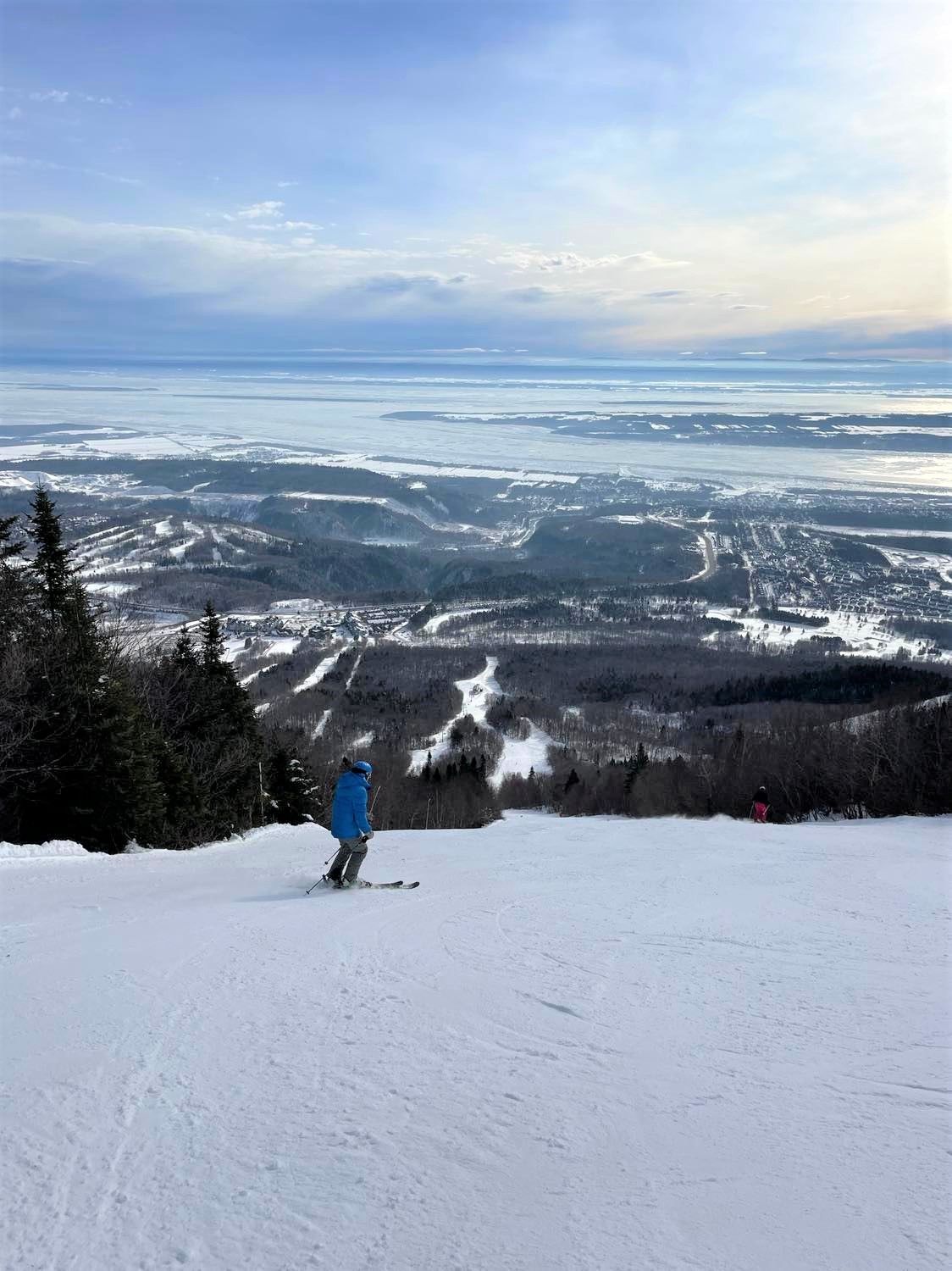  Mont Sainte Anne - De soleil et une température très confortable